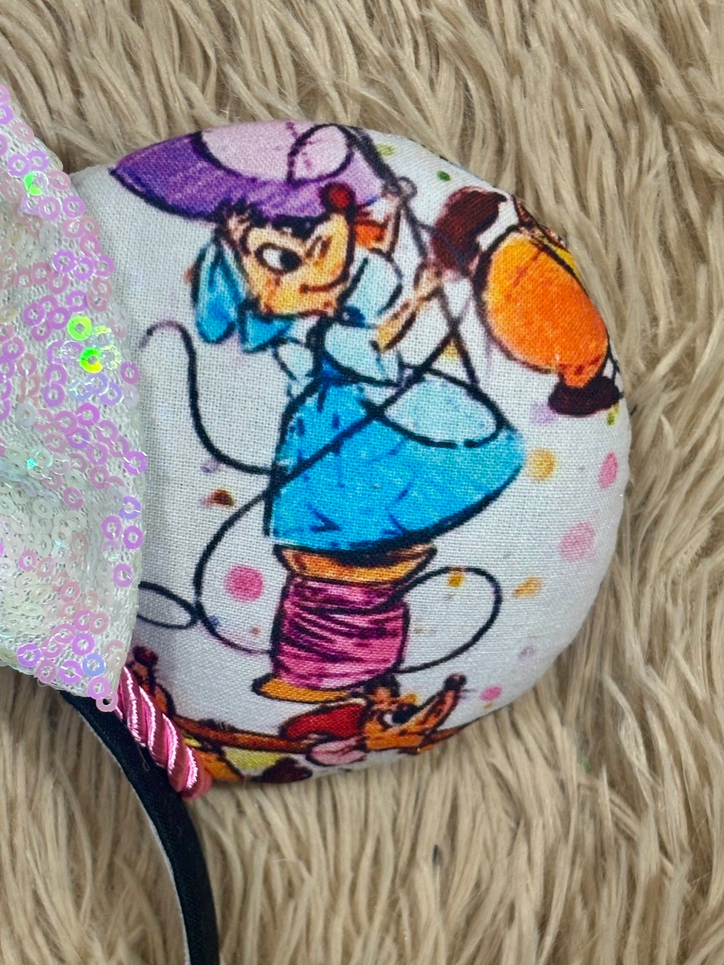 Sewing Mice Ears