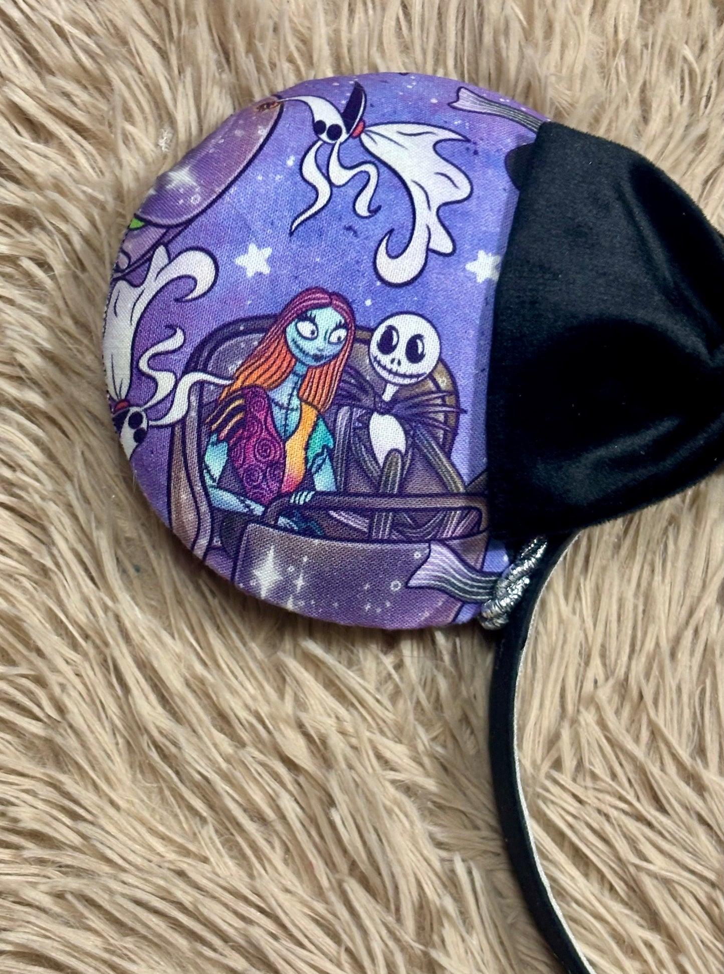 Nightmare Mansion Halloween Ear Headband – Handmade Spooky Ears