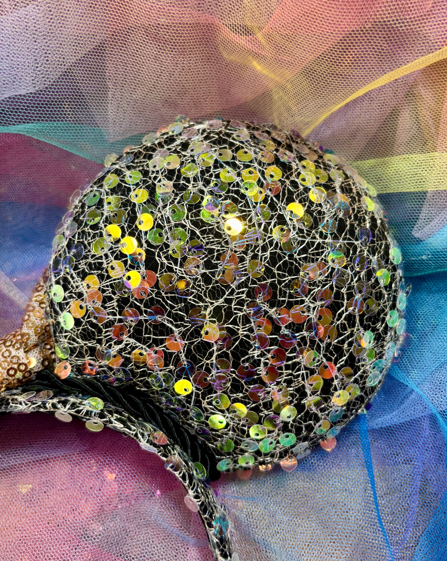 Galaxy Sequin Mouse Ears - Cosmic Sparkle Mickey Ears Headband