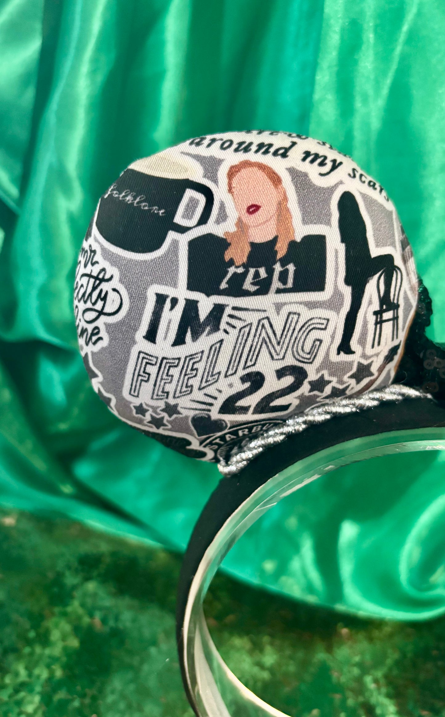 Black and White TS Mouse Ears