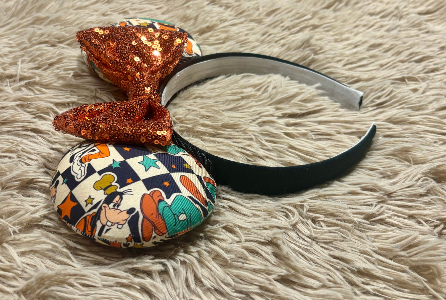 Pretty Goofy Ear Headband – Handmade Fan-Inspired Theme Park Ears