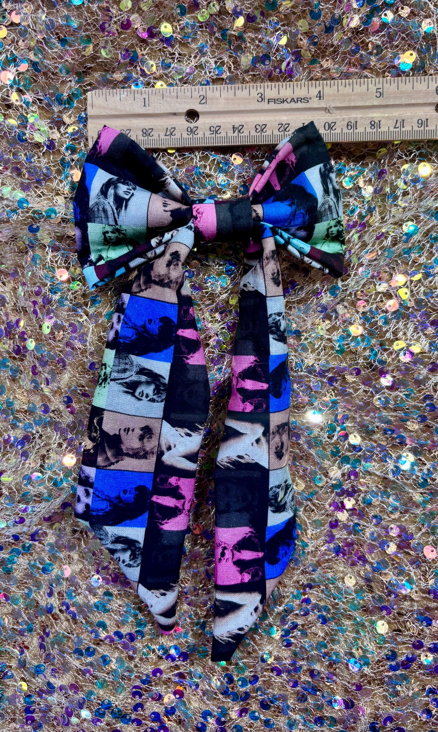 Taylor Swift Eras Hair Bow Bundle – Handmade 4-Pack (89, Pop Covers, Eras 2.0 & The Tour)