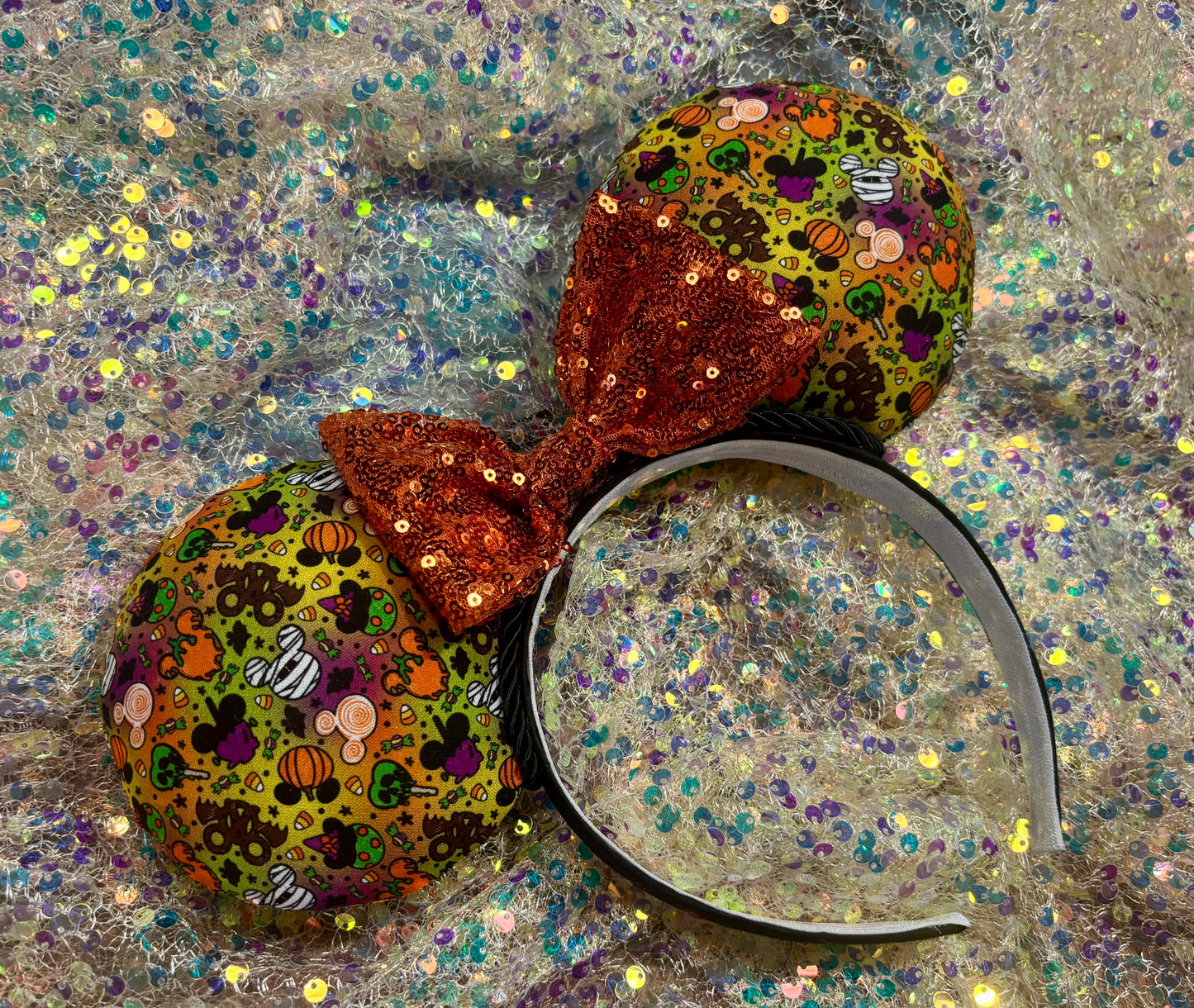 Halloween Treats Mouse Ears - Spooky Mickey Ears Headband