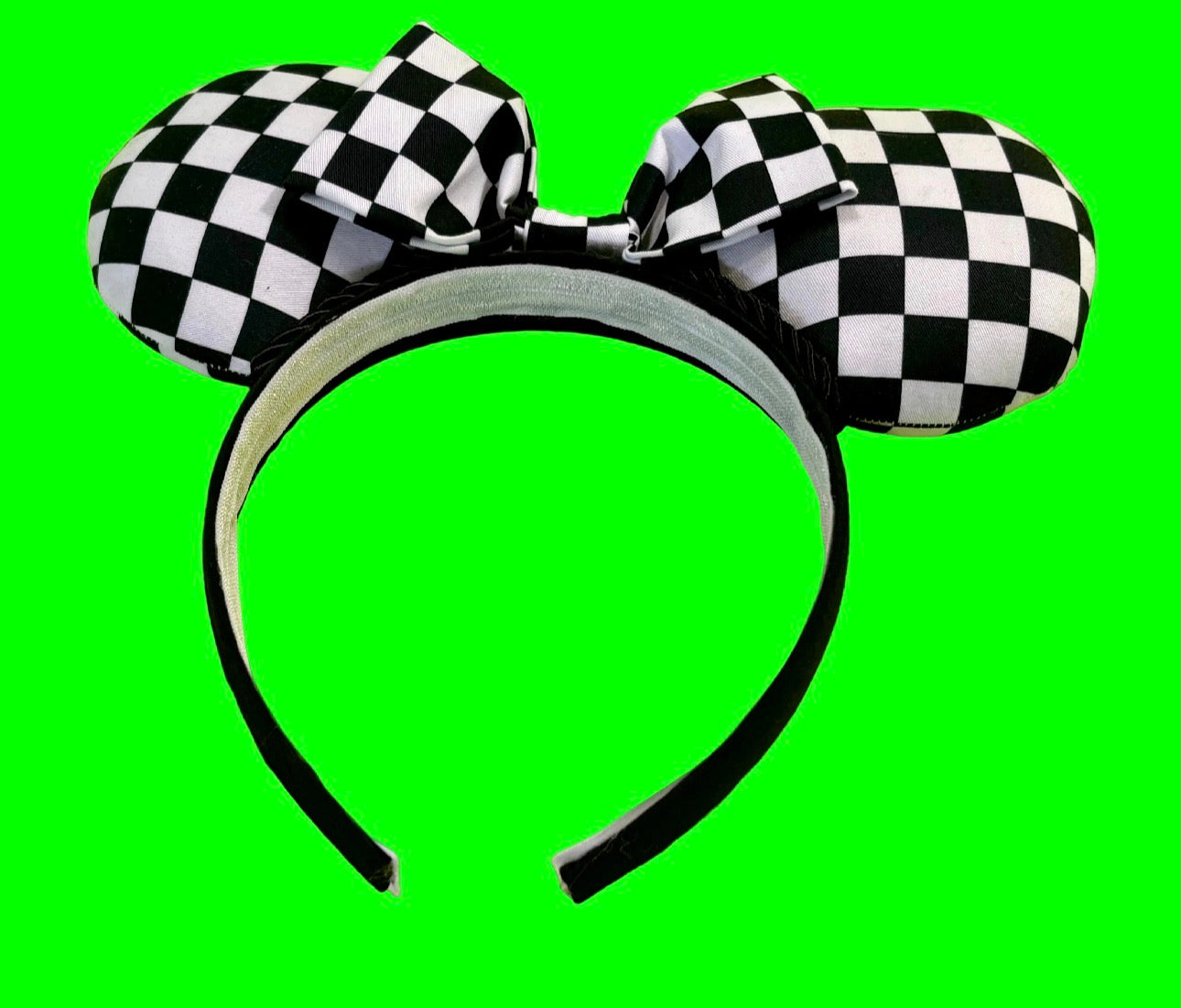 Checkered Ear Headband