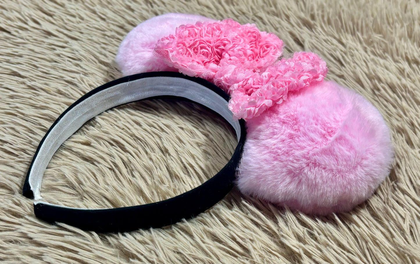 Pink Rose Ears