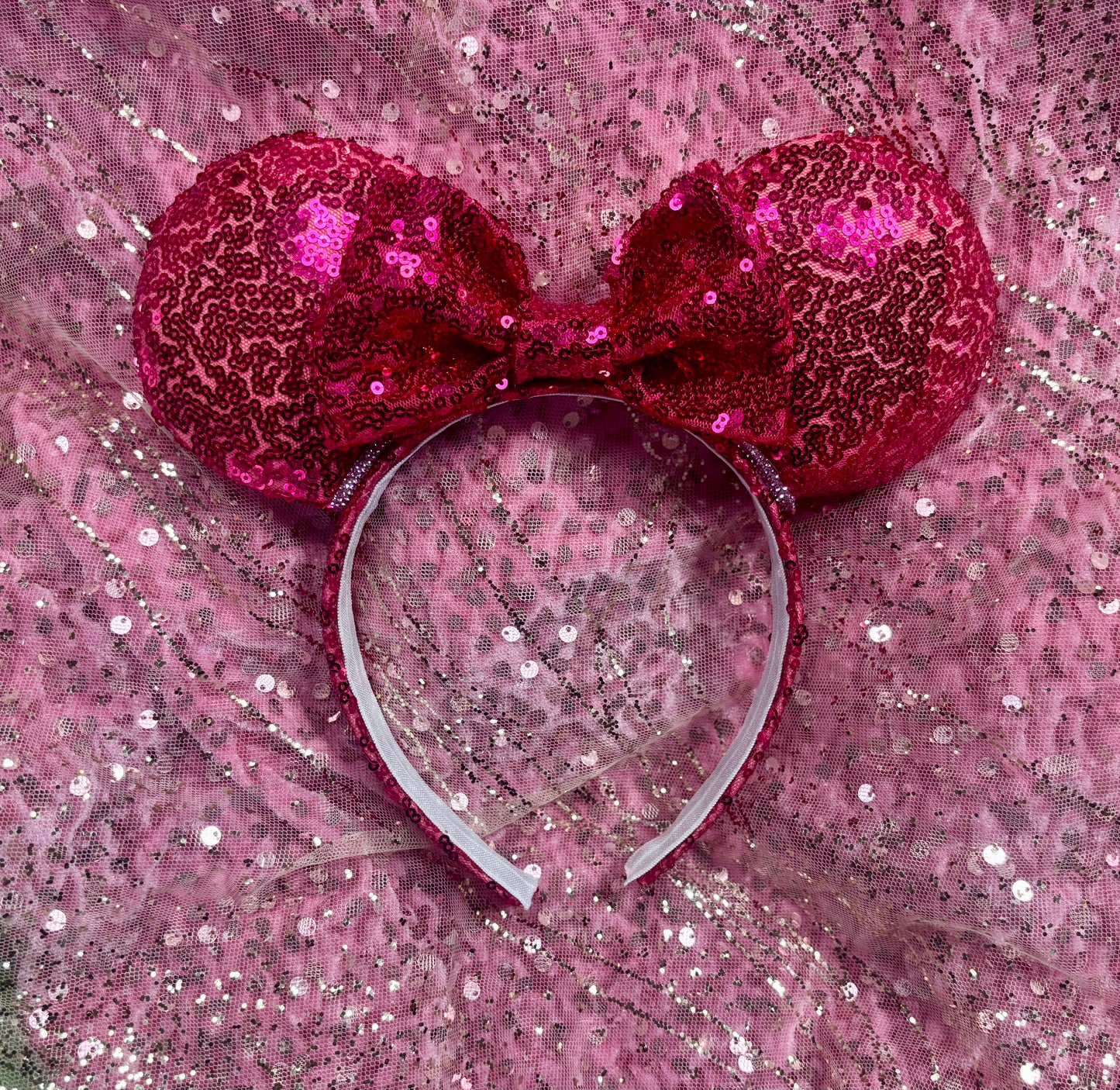 Hot Pink Mouse Ears