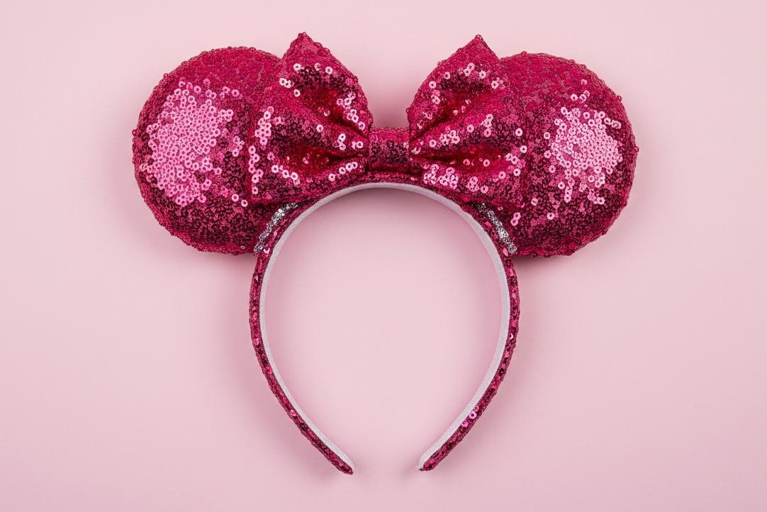 Hot Pink Mouse Ears