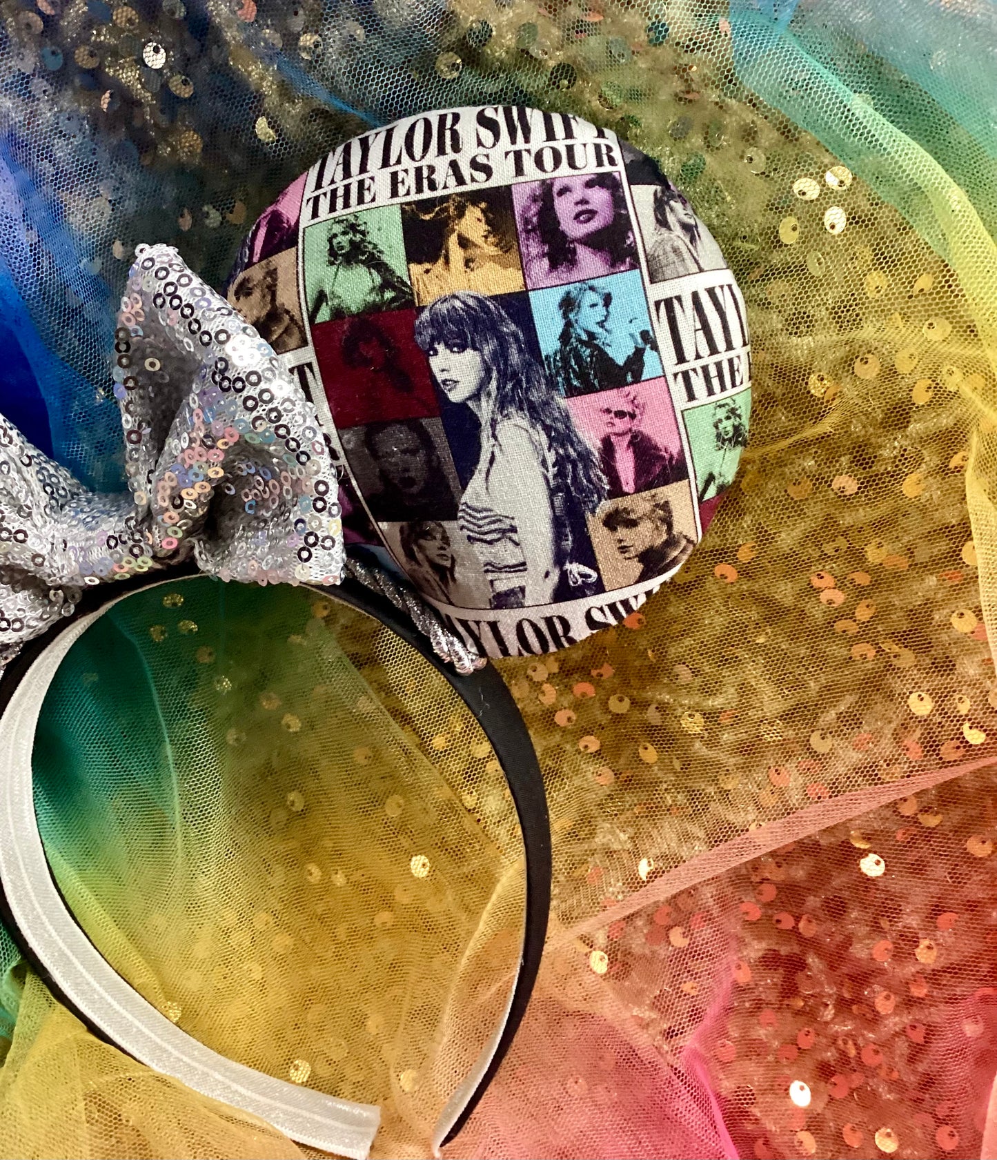 Eras Mashup Mouse Ears - Taylor Swift Disney Mickey Ear Headband