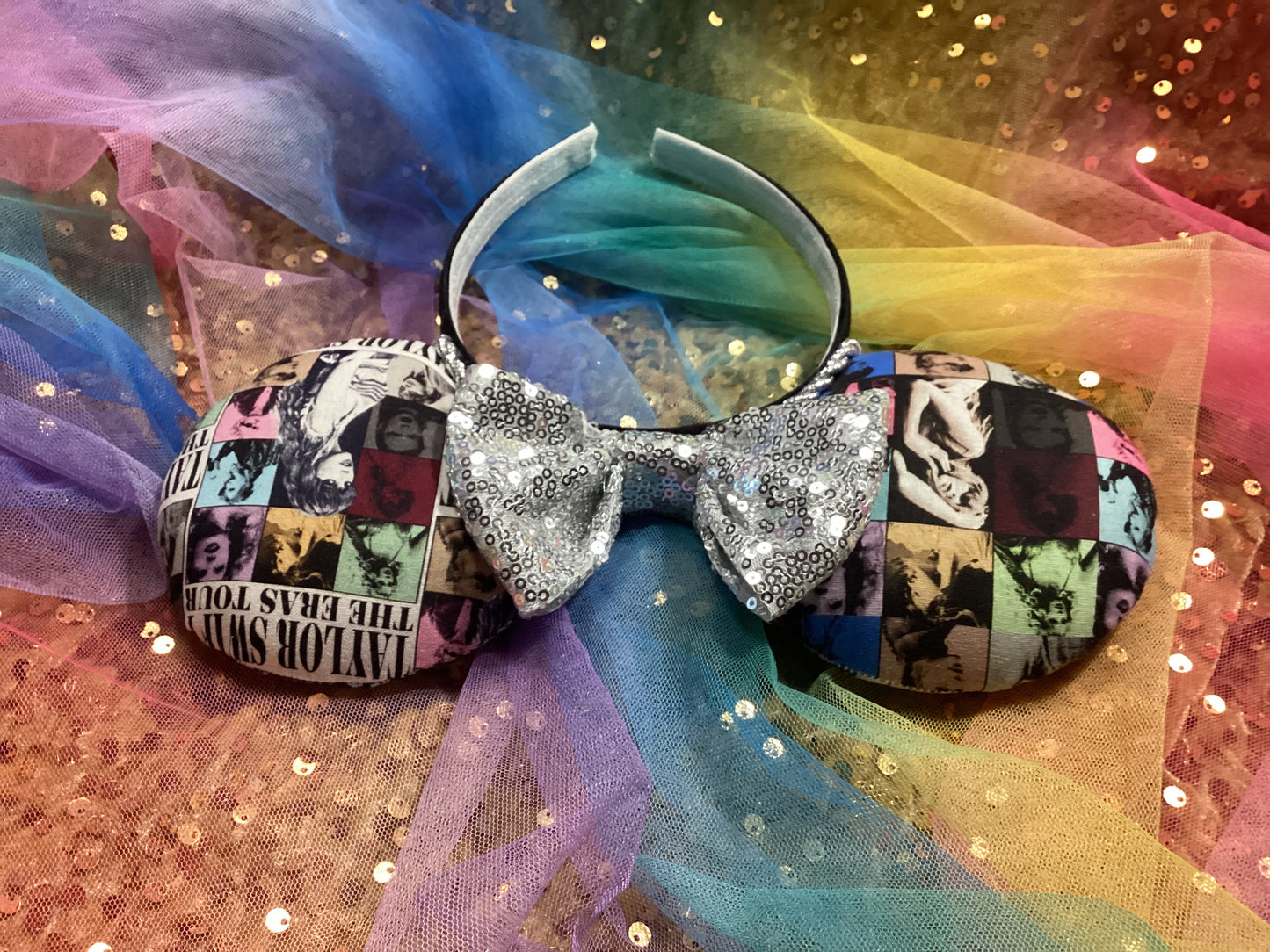 Eras Mashup Mouse Ears - Taylor Swift Disney Mickey Ear Headband