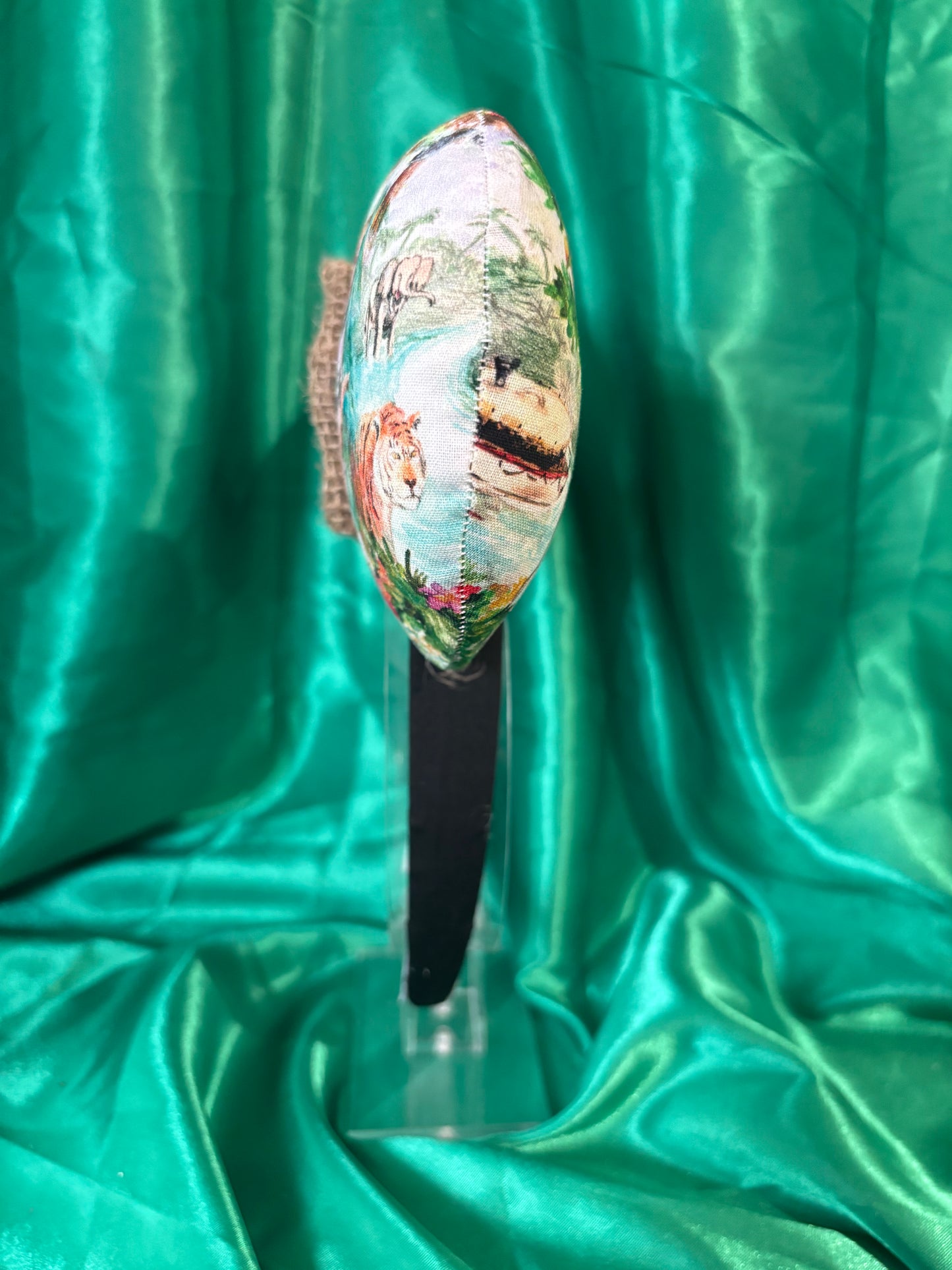 Jungle Cruise Mouse Ears – Magic Kingdom Safari Inspired Handmade Disney Headband | Brown Sequin Bow