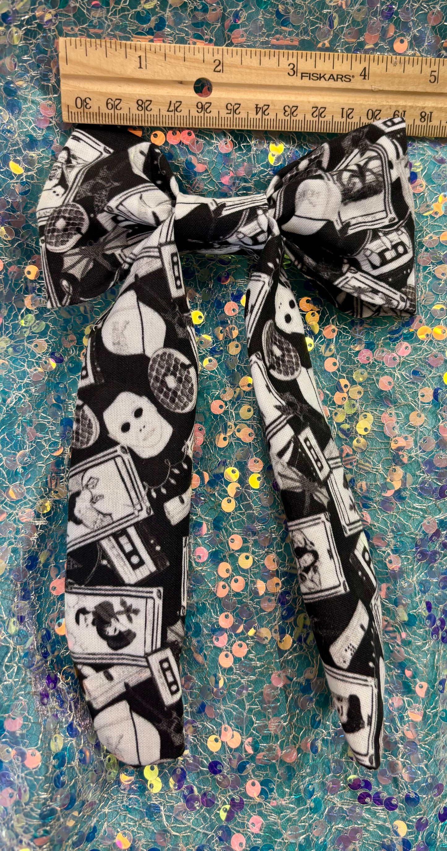 Stranger Things Inspired Hair Bow Bundle | 2-Piece Upside Down Set | Handmade & Ready to Ship