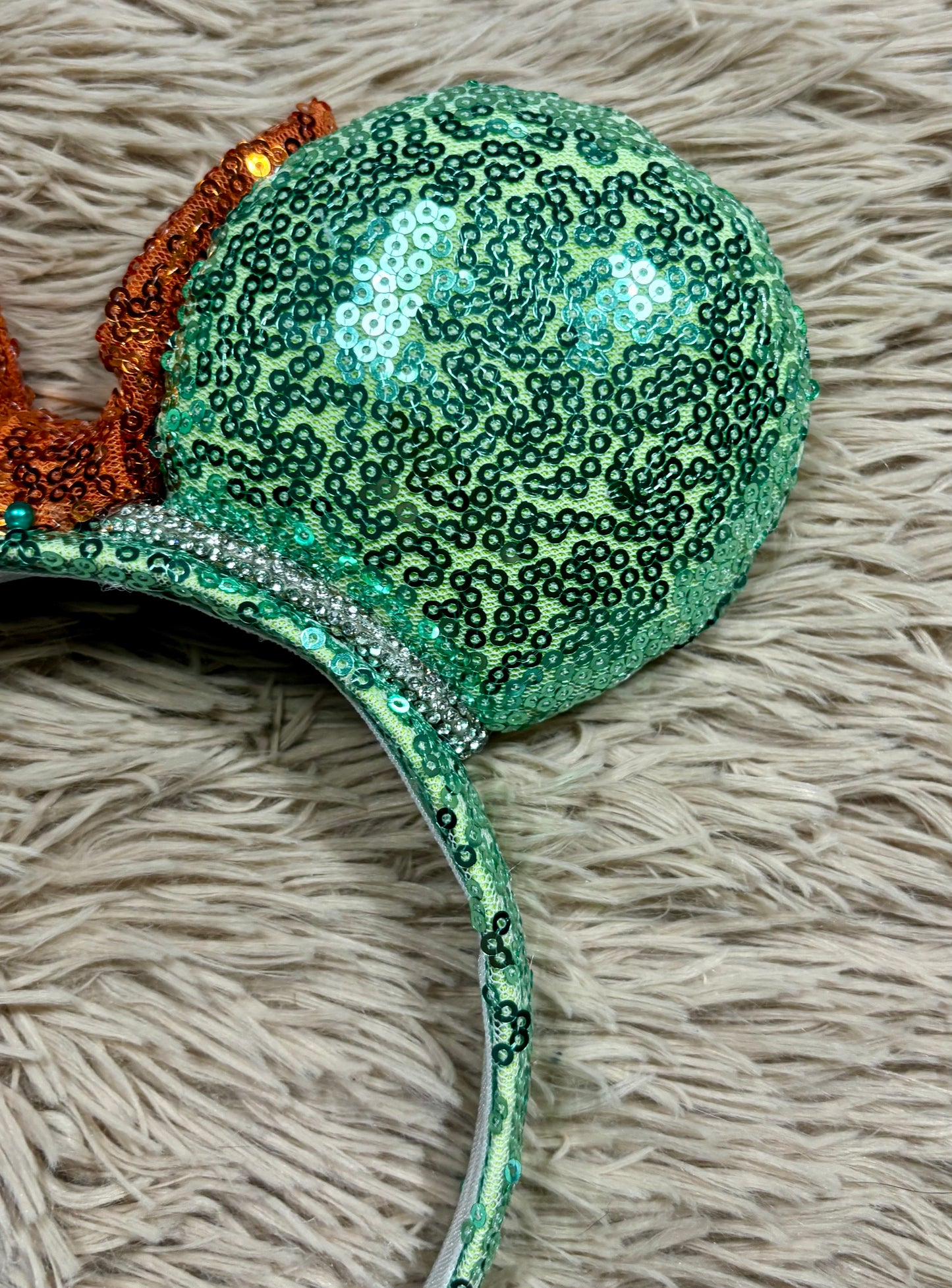 Show Business Sequin Handmade Headband