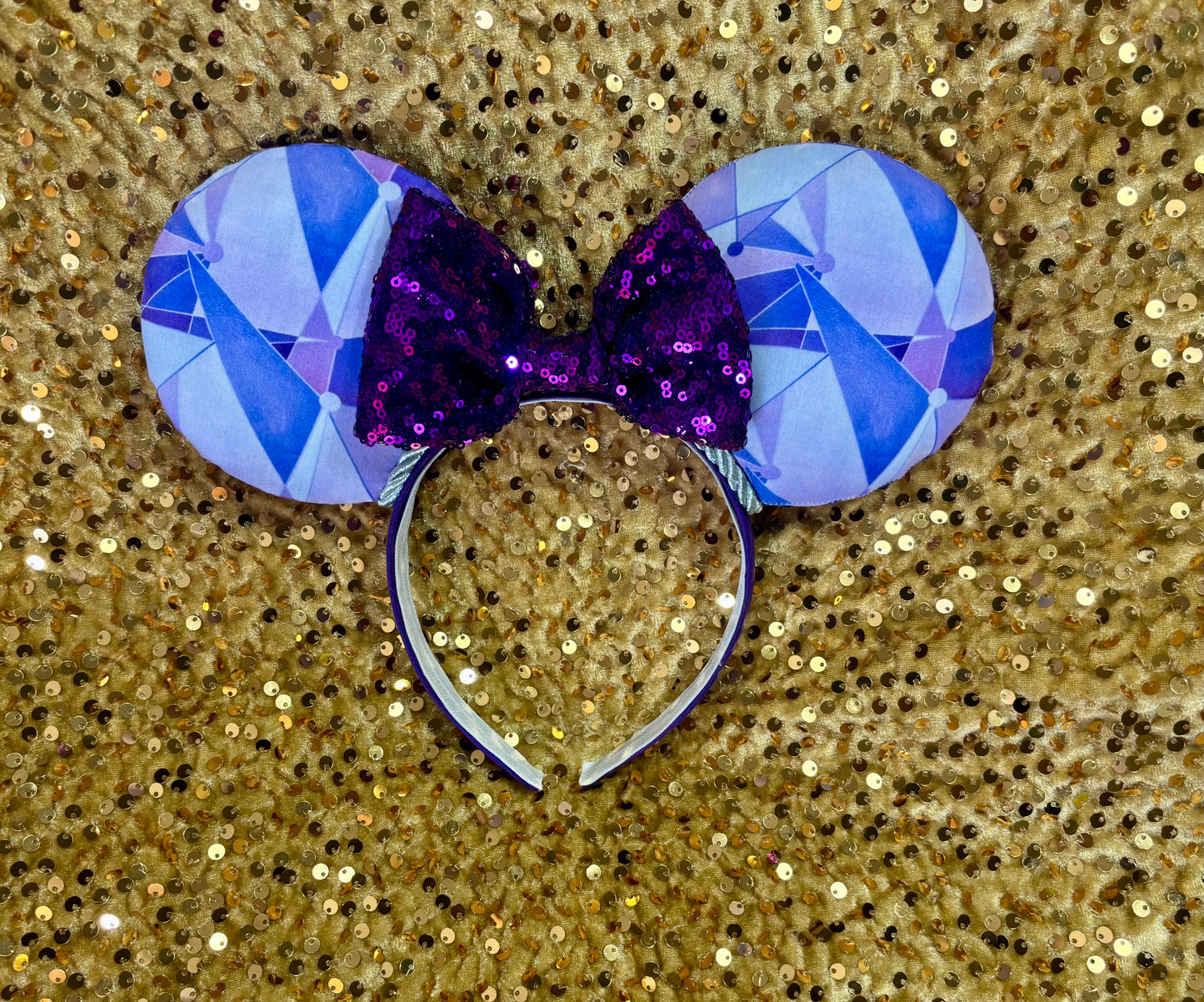 Purple Wall Mouse Ears