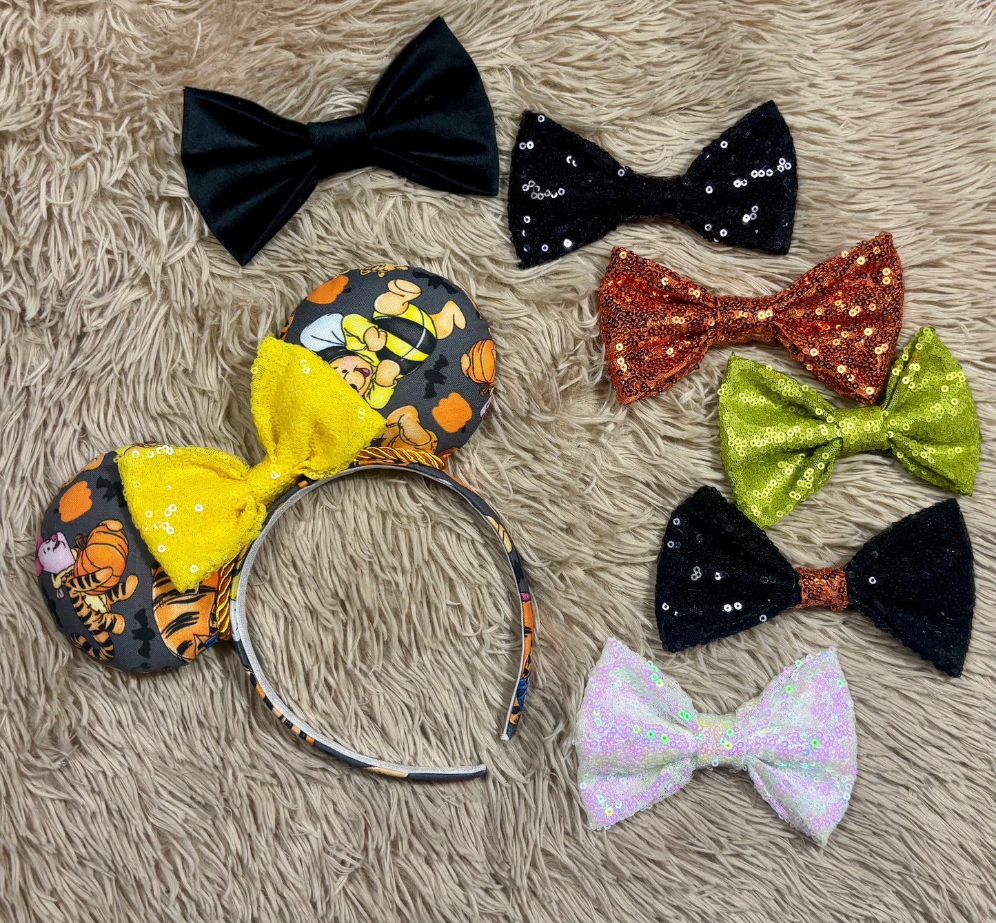 Halloween Pooh Crew Ears