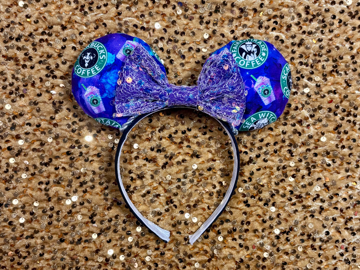 Caffeinated Villains Ear Headband