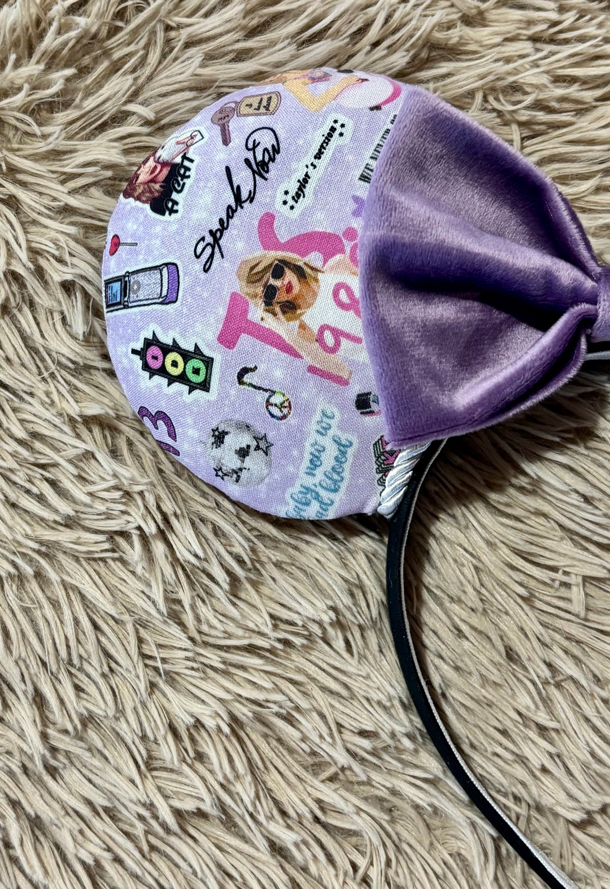 Purple Eras Ears