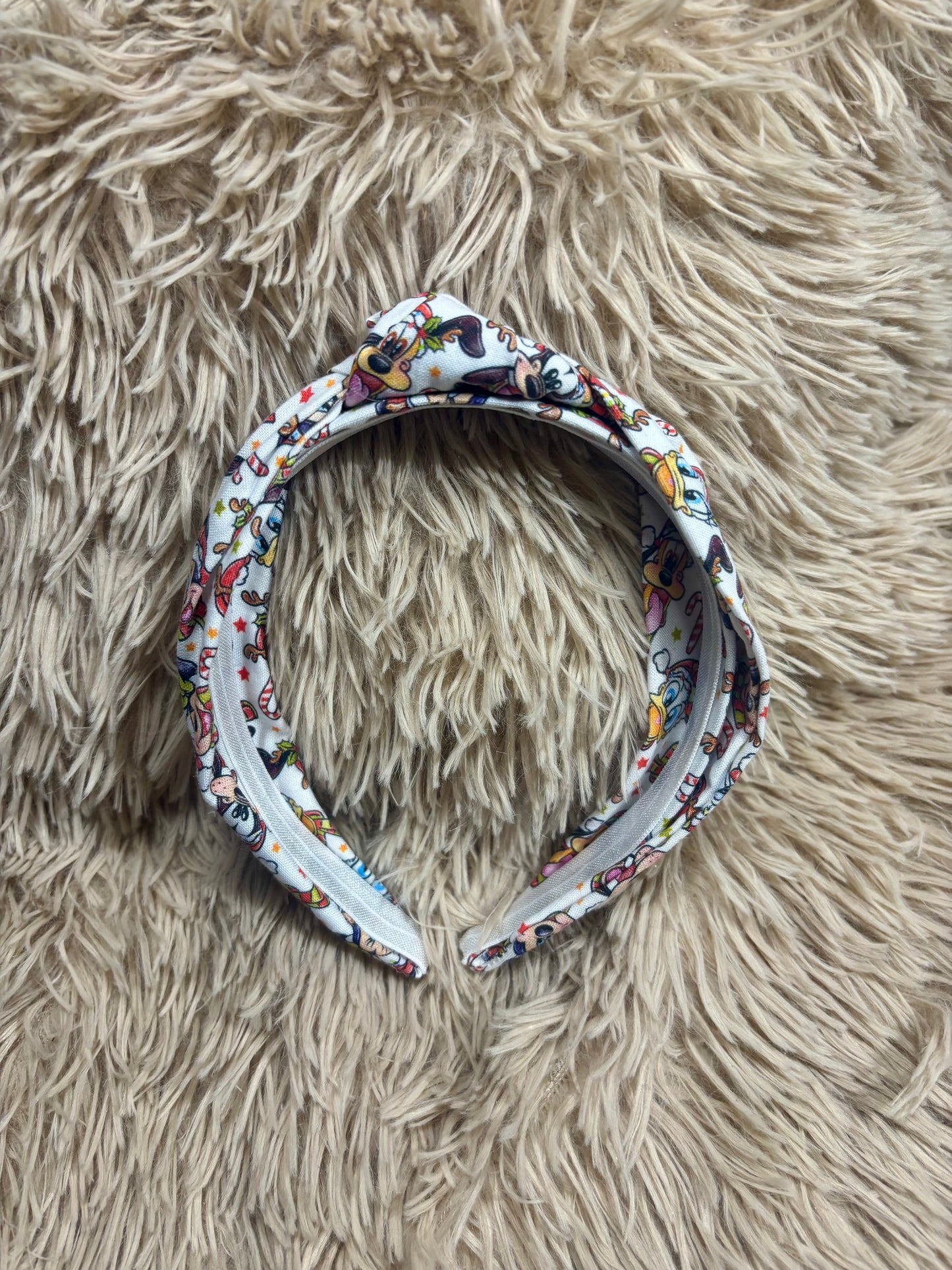 Christmas Pals Hairbow and knotted headband Bundle