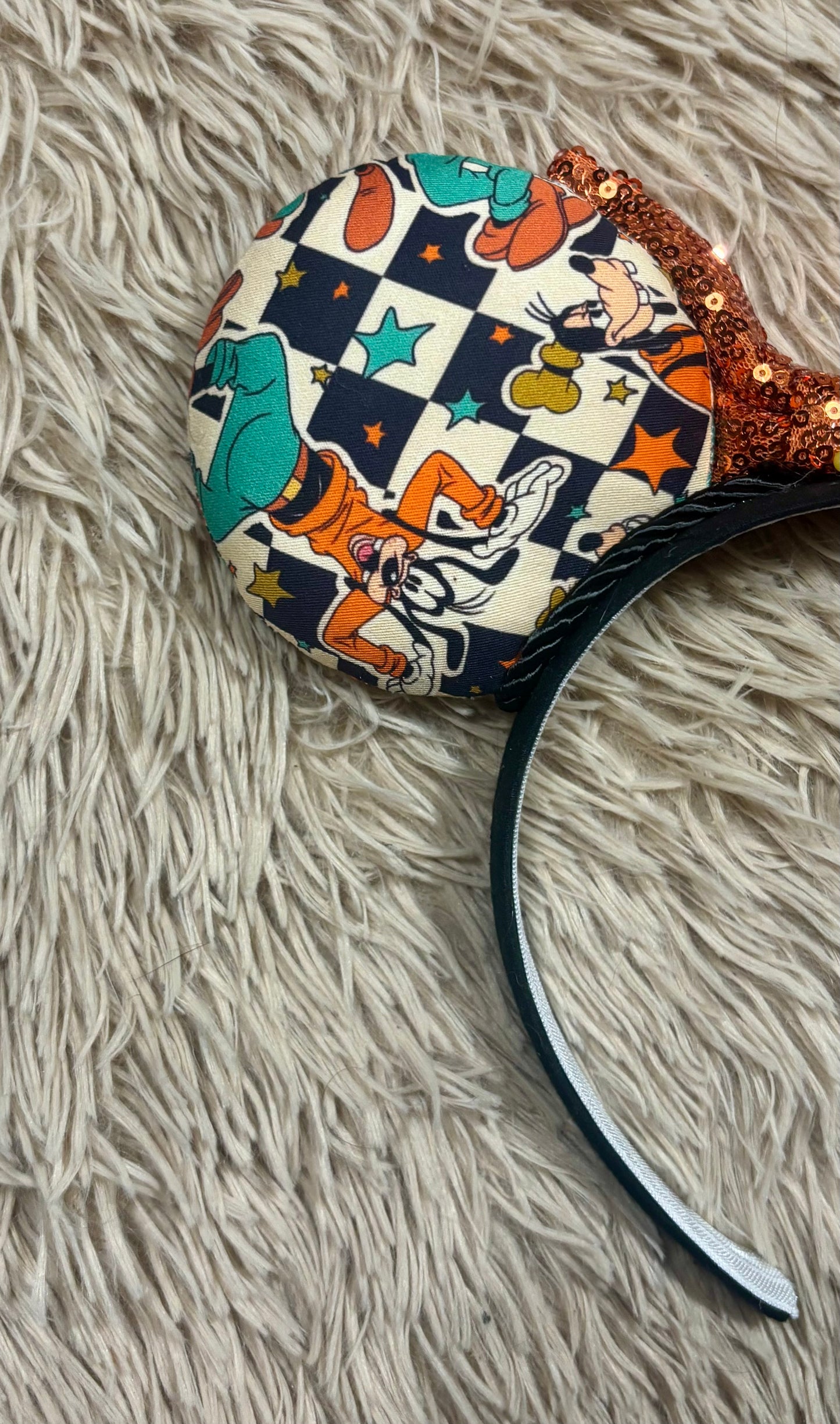 Pretty Goofy Ear Headband – Handmade Fan-Inspired Theme Park Ears