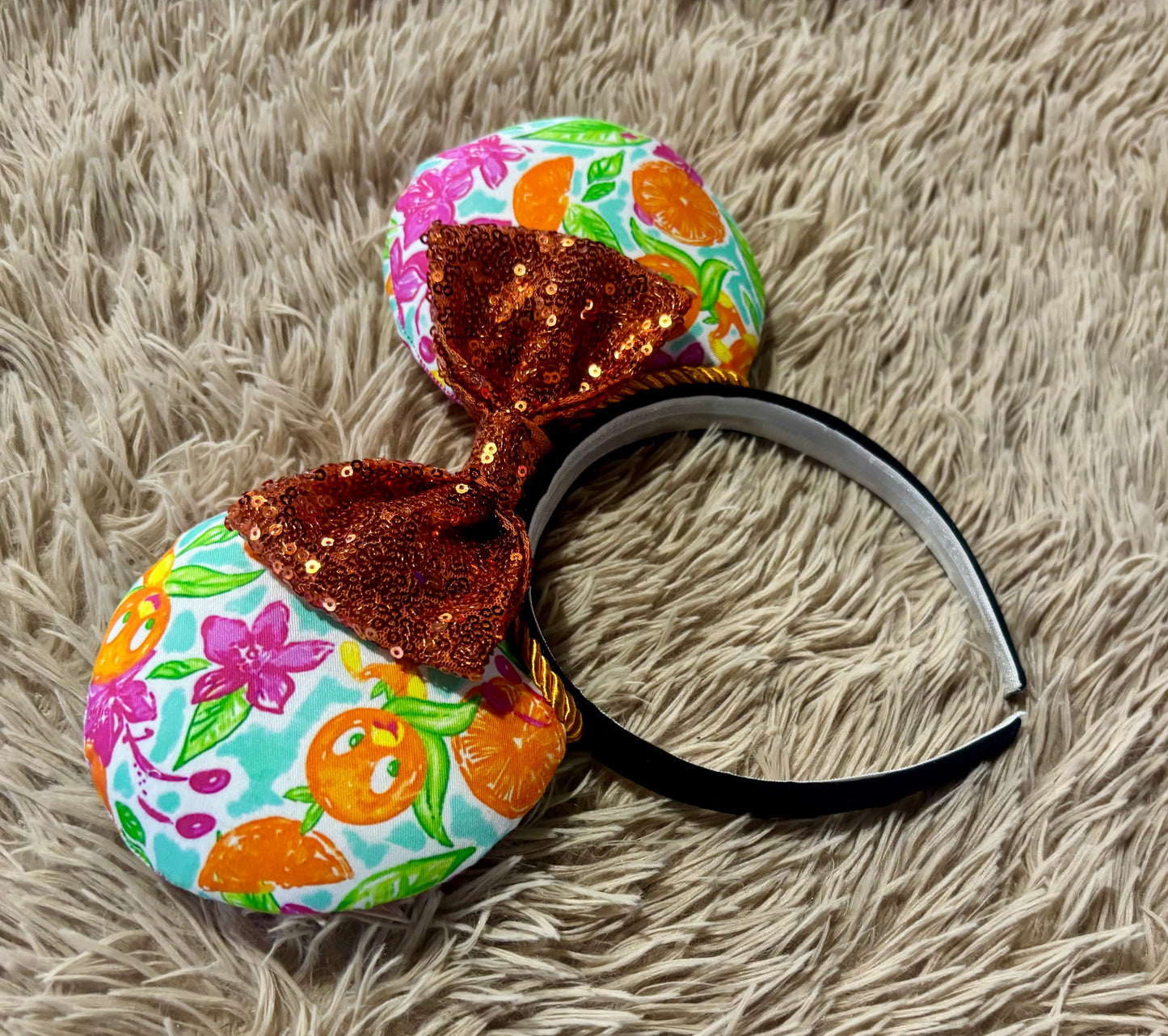 Orange Bird Ears
