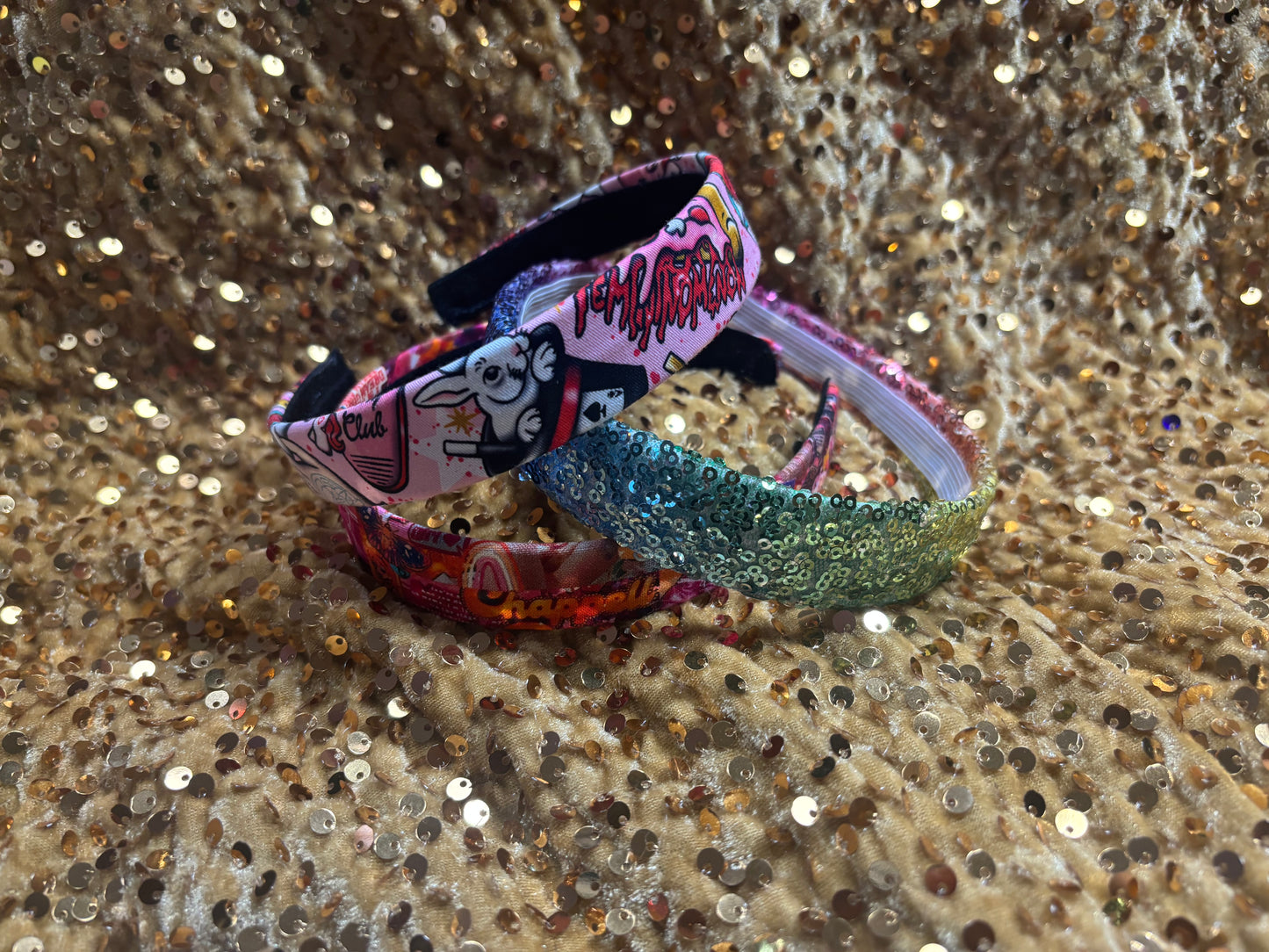 Pink Chappell Headband Bundle