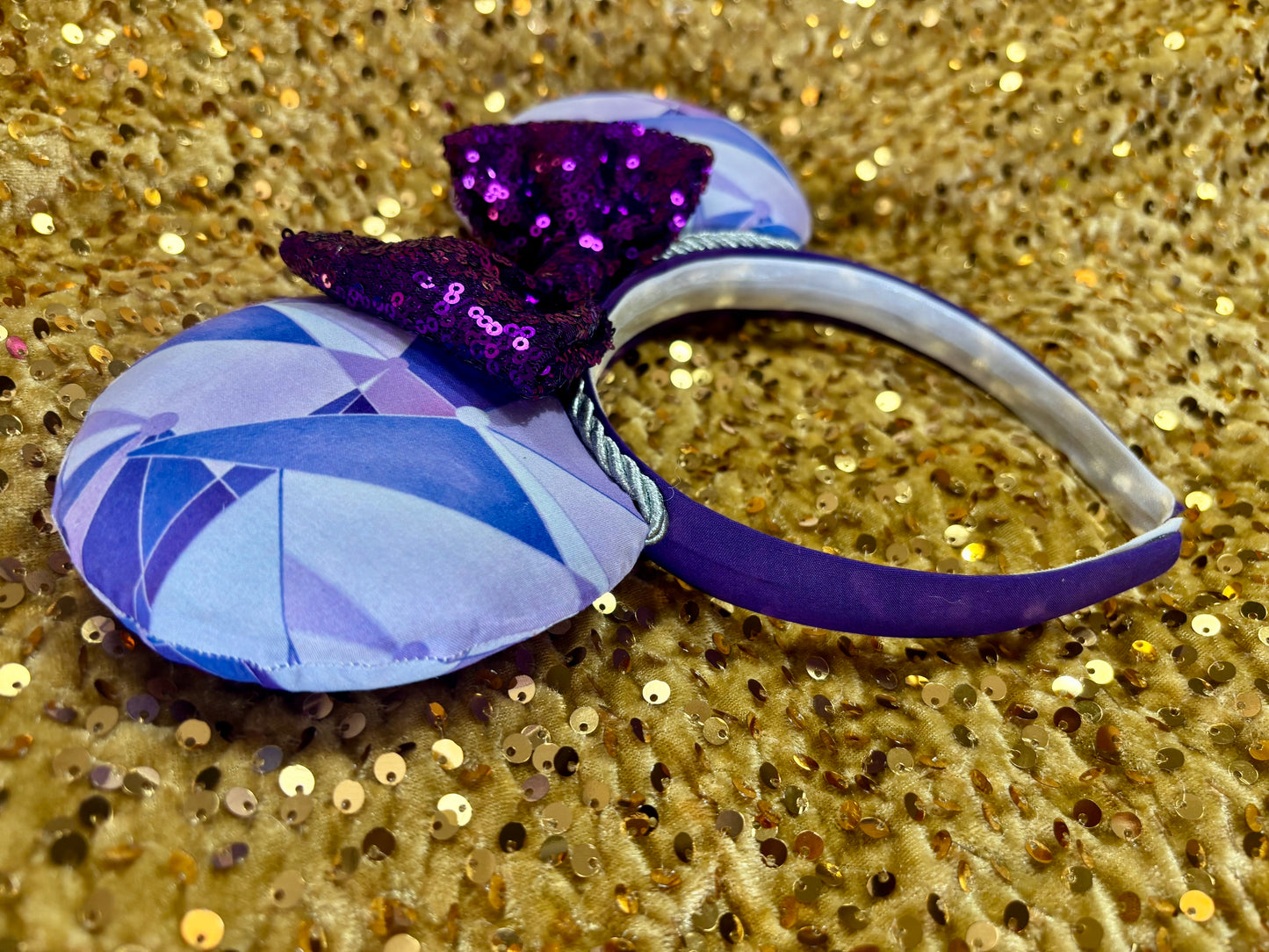 Purple Wall Mouse Ears