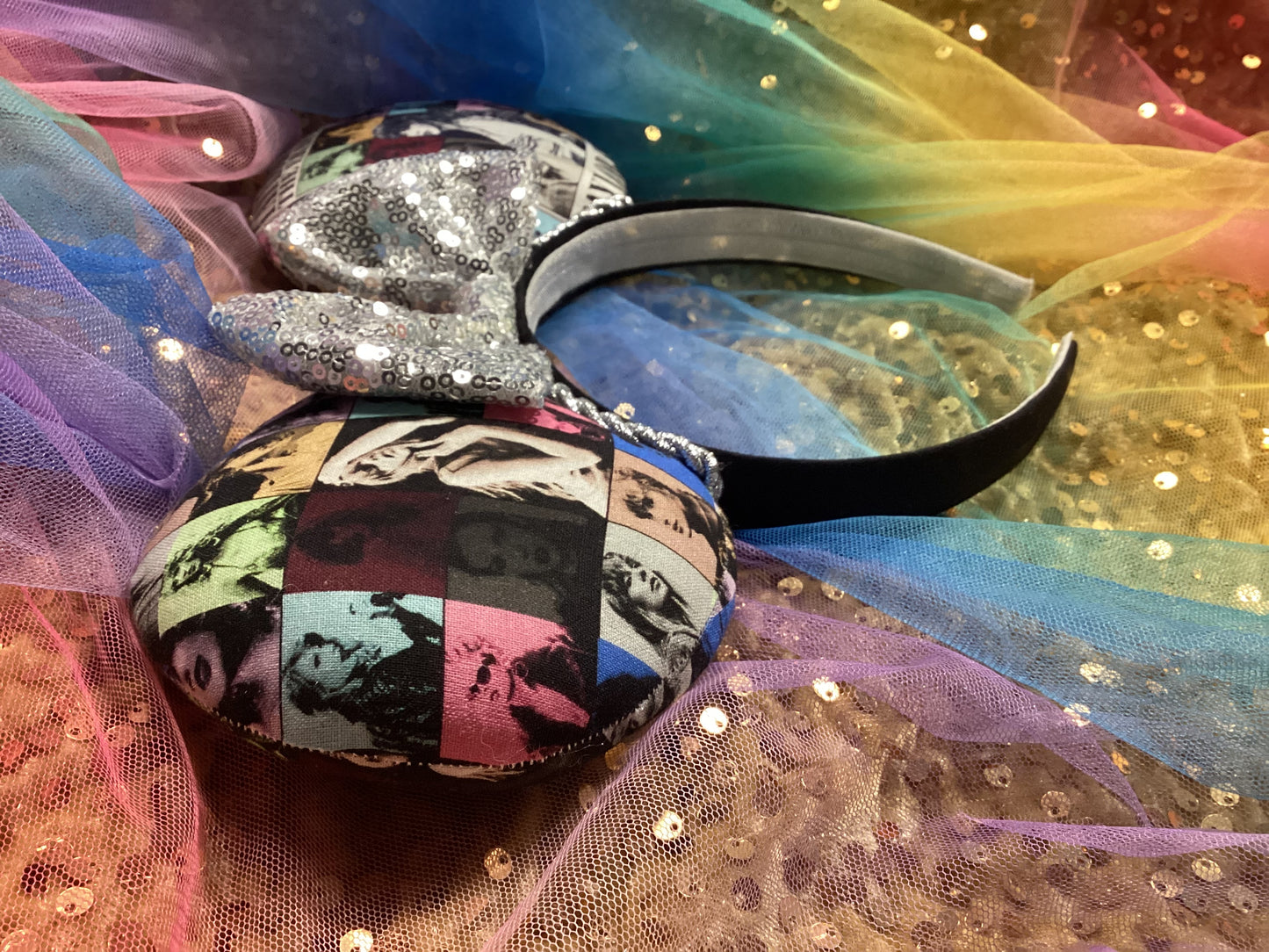 Eras Mashup Mouse Ears - Taylor Swift Disney Mickey Ear Headband