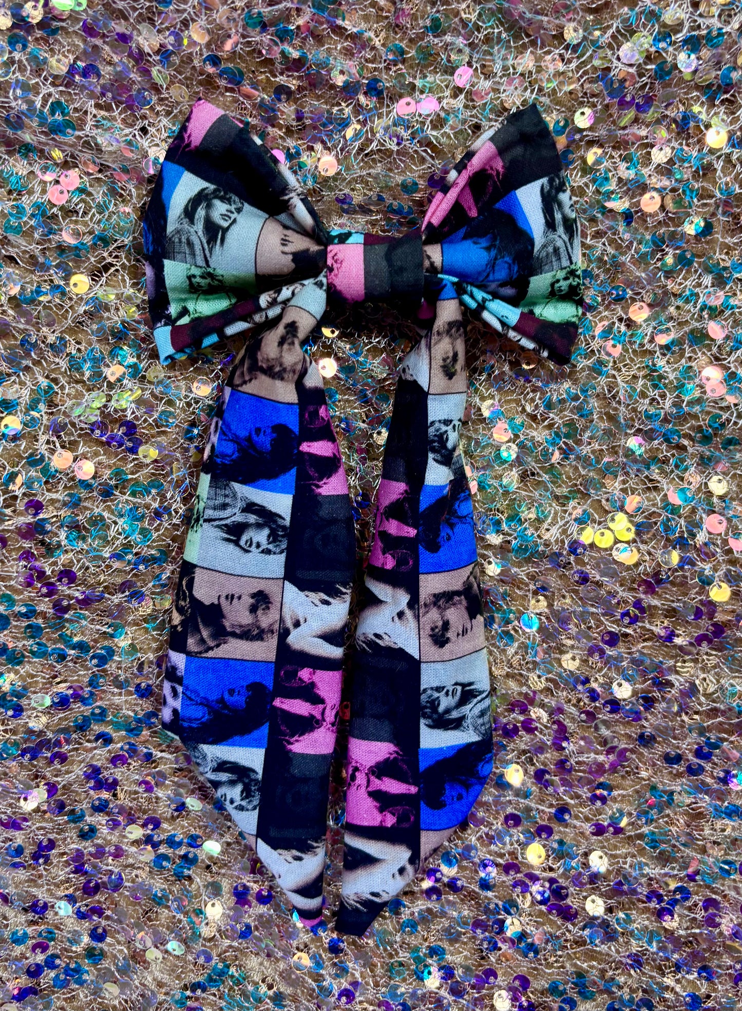 Taylor Swift Eras Hair Bow Bundle – Handmade 4-Pack (89, Pop Covers, Eras 2.0 & The Tour)