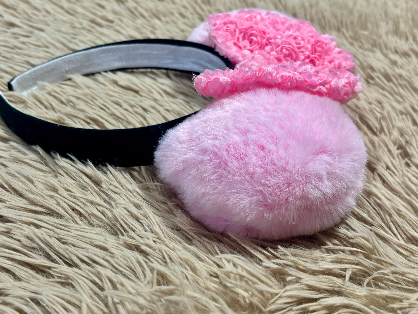 Pink Rose Ears