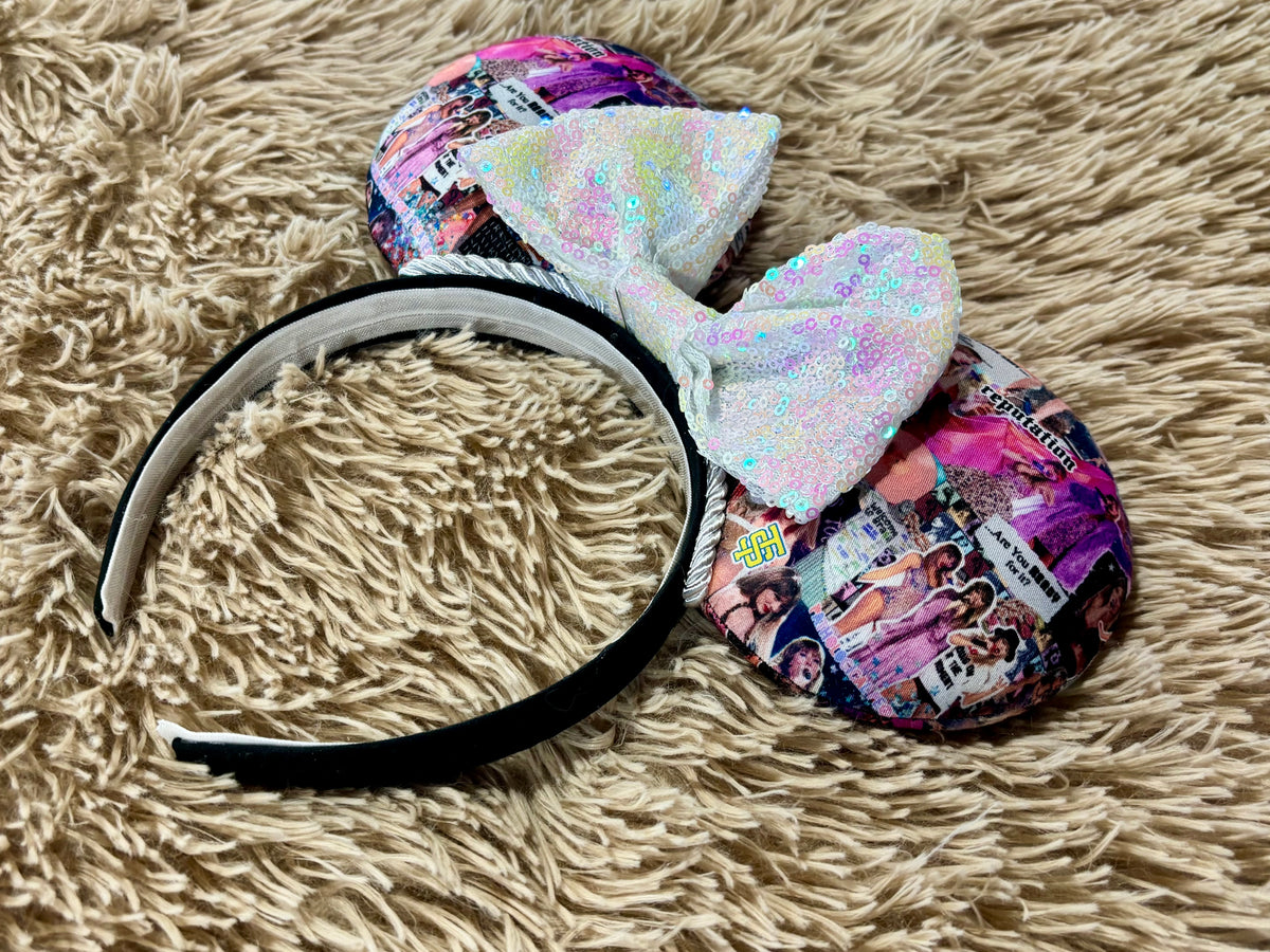 Sparkle & Shine Ear Headband – Handmade Custom Ears