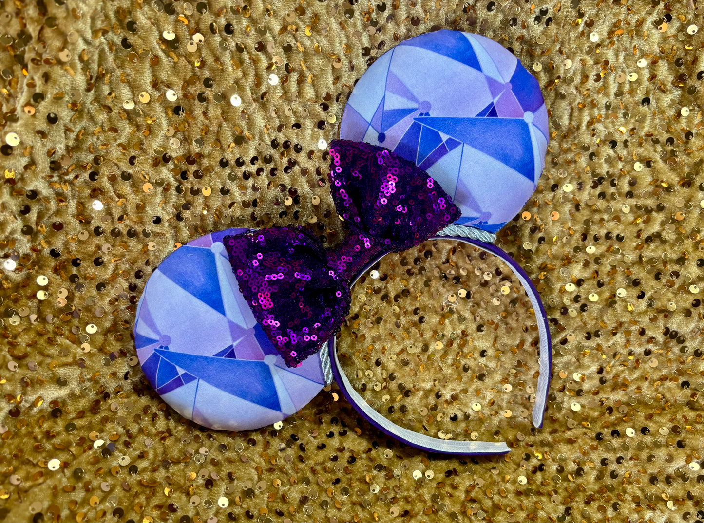 Purple Wall Mouse Ears