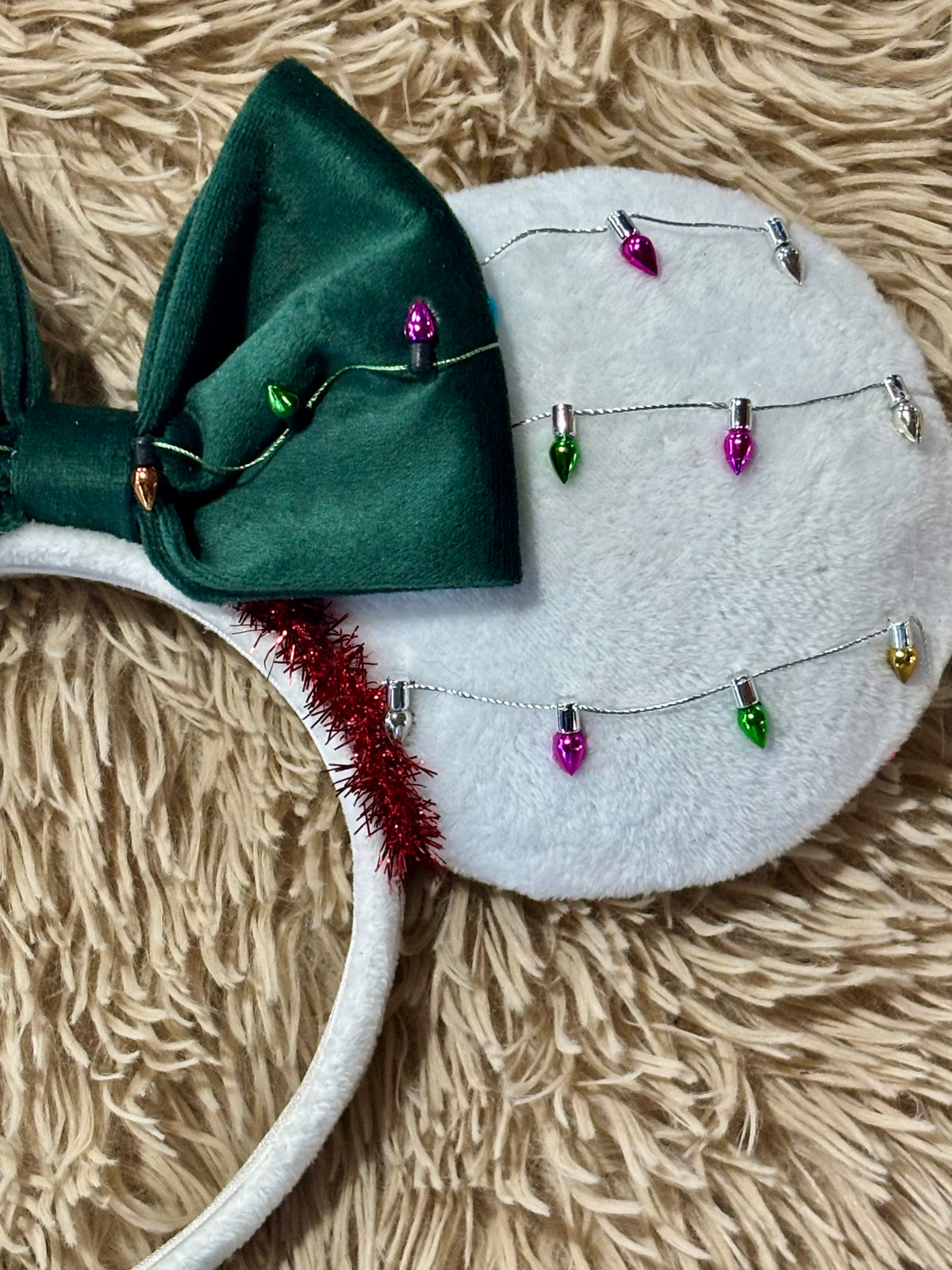 Christmas Lights Ears