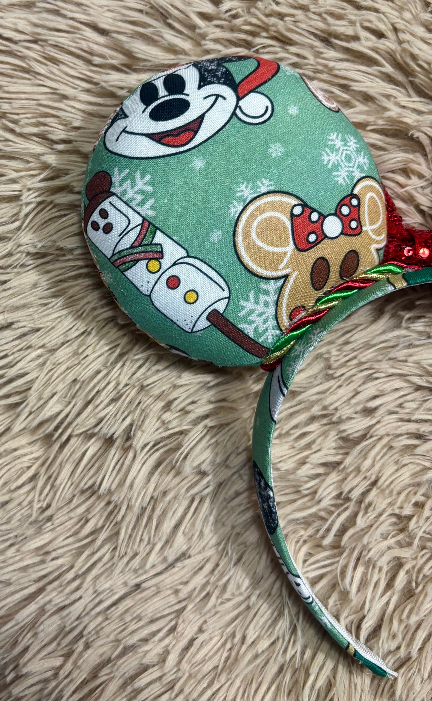 Mouse Christmas Treats Ear
