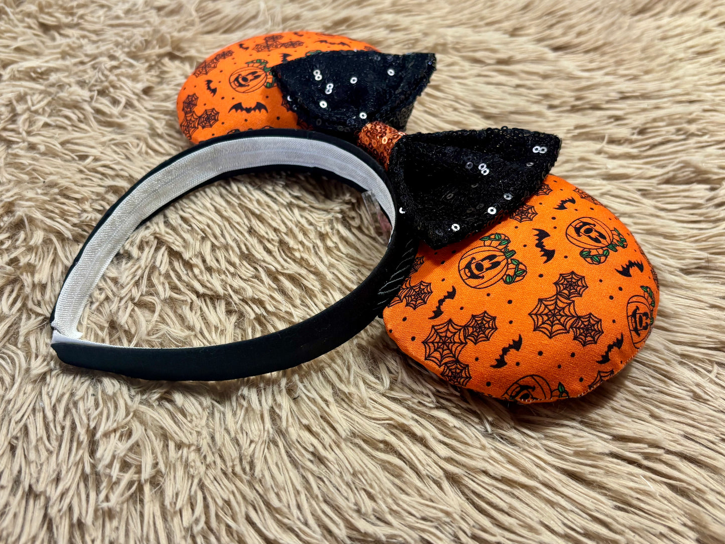 Pumpkin Ears Headband | Halloween Ears