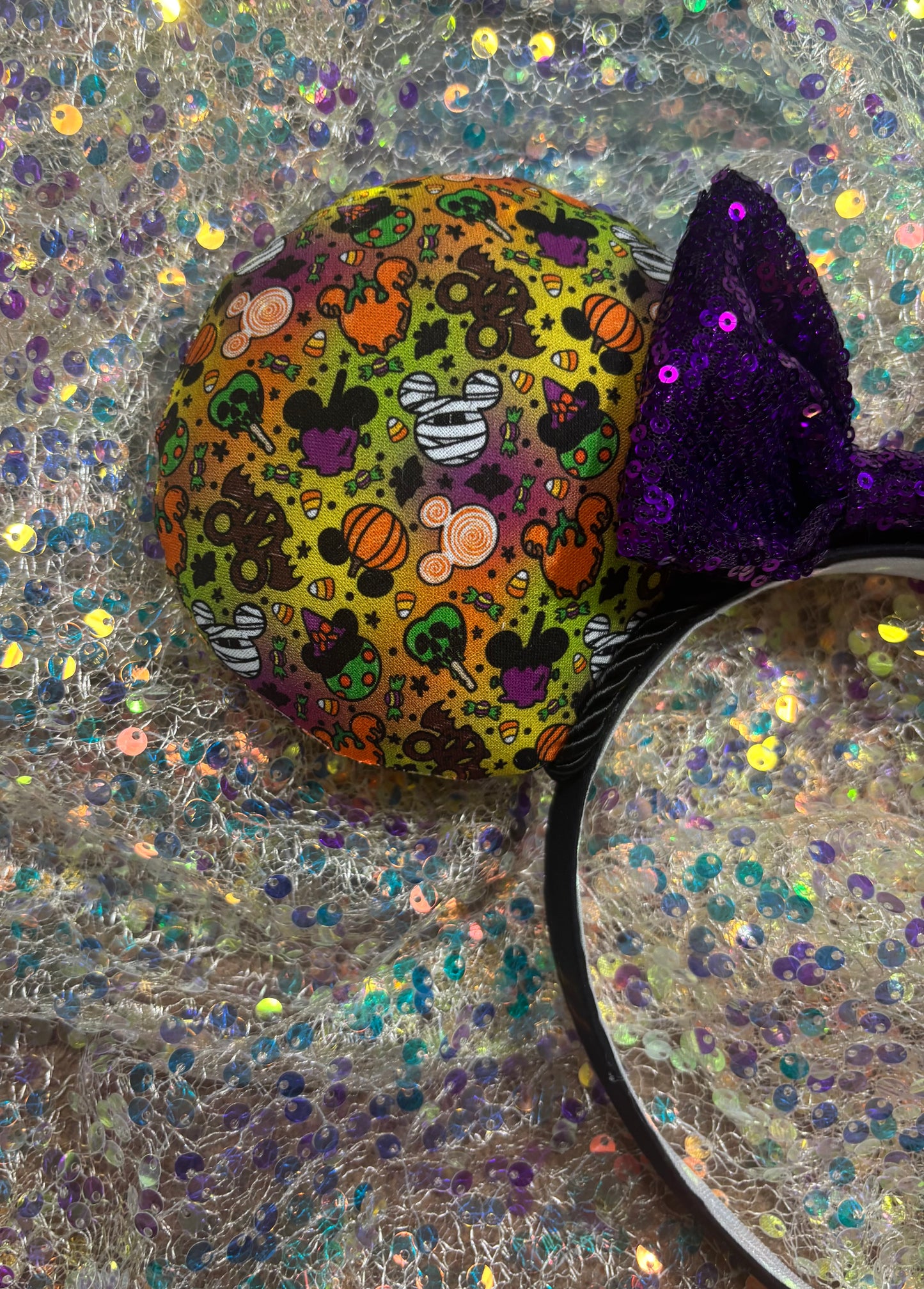 Halloween Treats Mouse Ears - Spooky Mickey Ears Headband