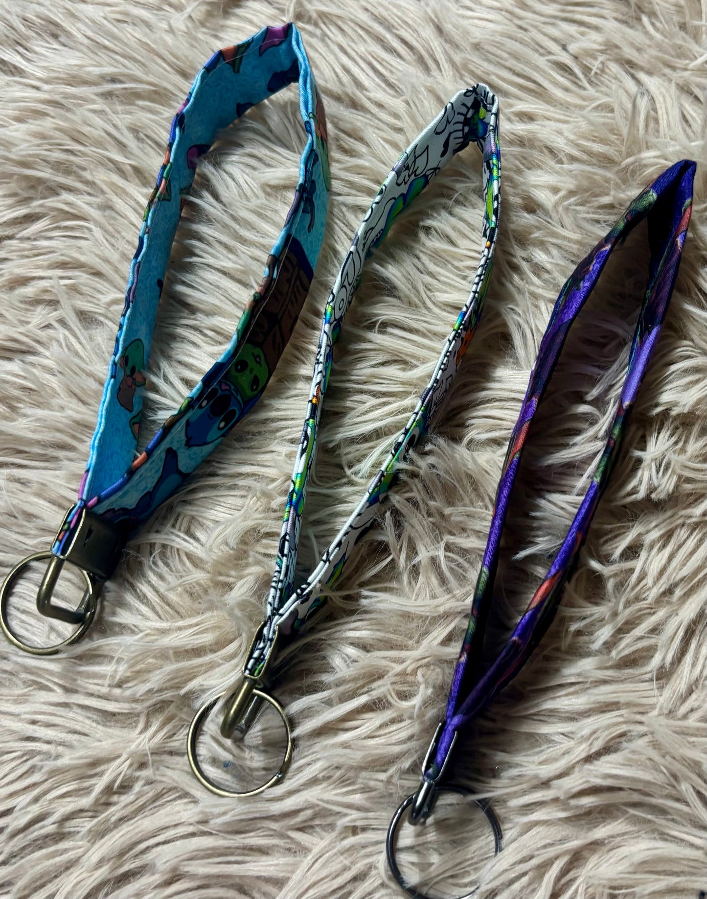 Little Buddies 3 pack Keychain Wristlet Bundle
