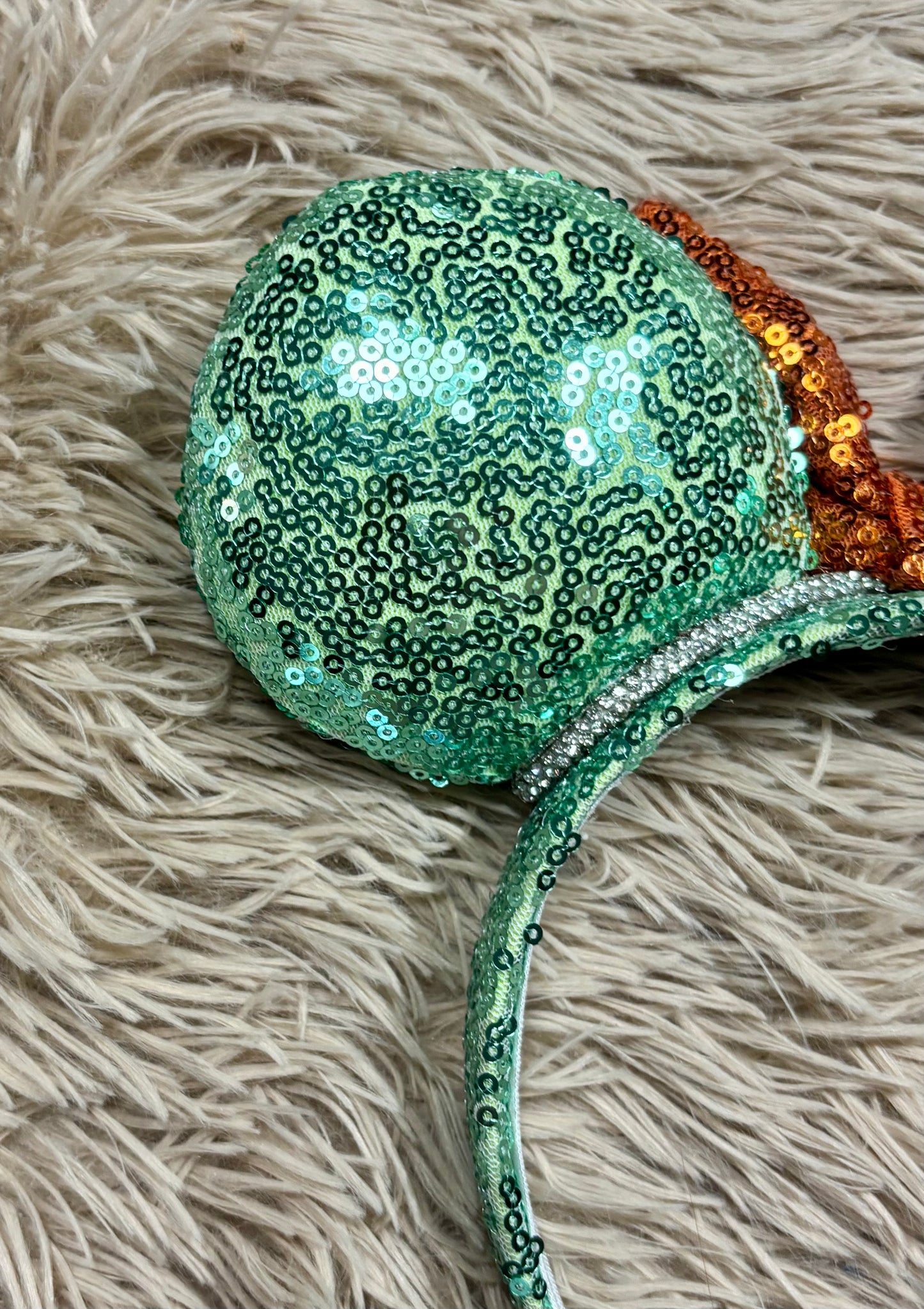 Show Business Sequin Handmade Headband