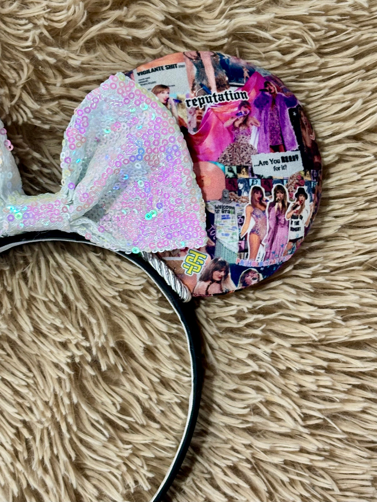 Sparkle & Shine Ear Headband – Handmade Custom Ears