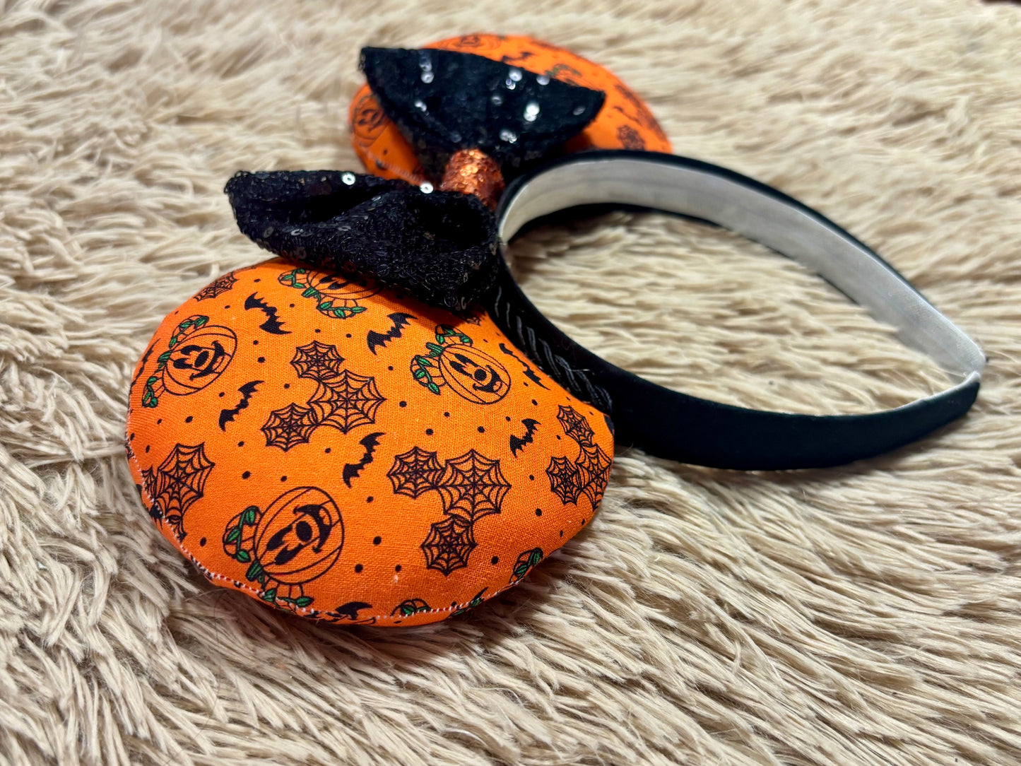 Pumpkin Ears Headband | Halloween Ears