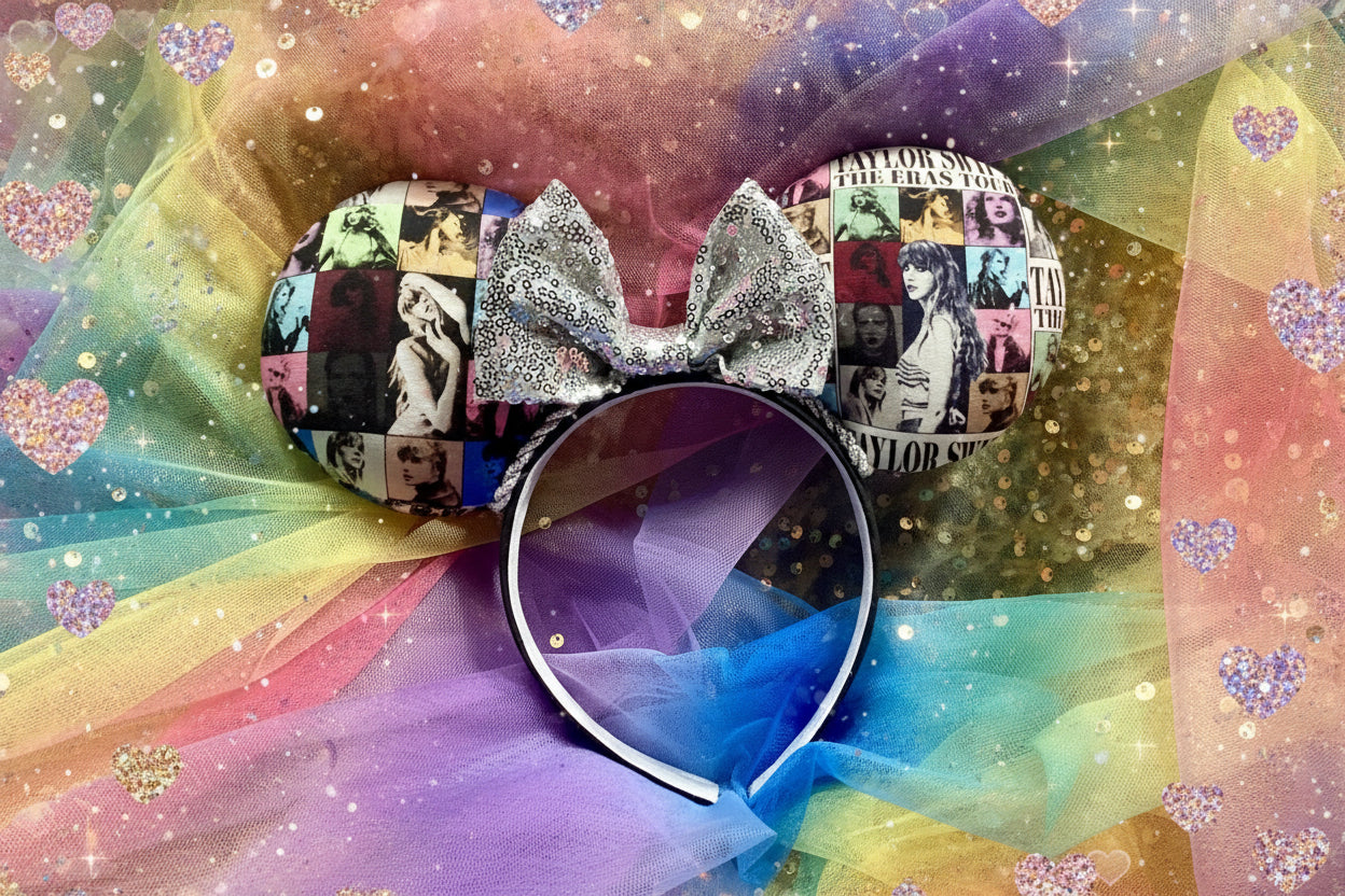 Eras Mashup Mouse Ears - Taylor Swift Disney Mickey Ear Headband