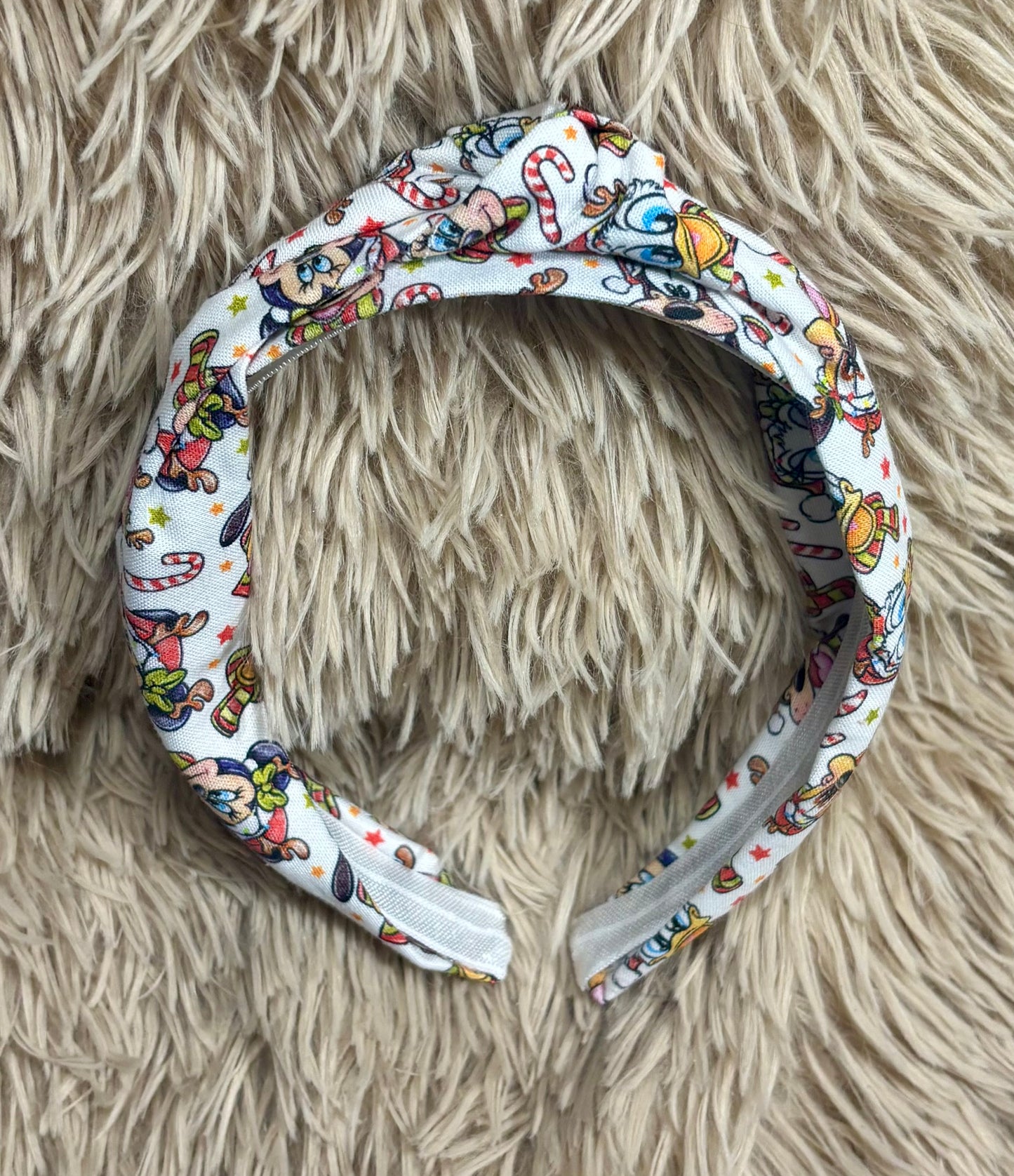 Christmas Pals Hairbow and knotted headband Bundle