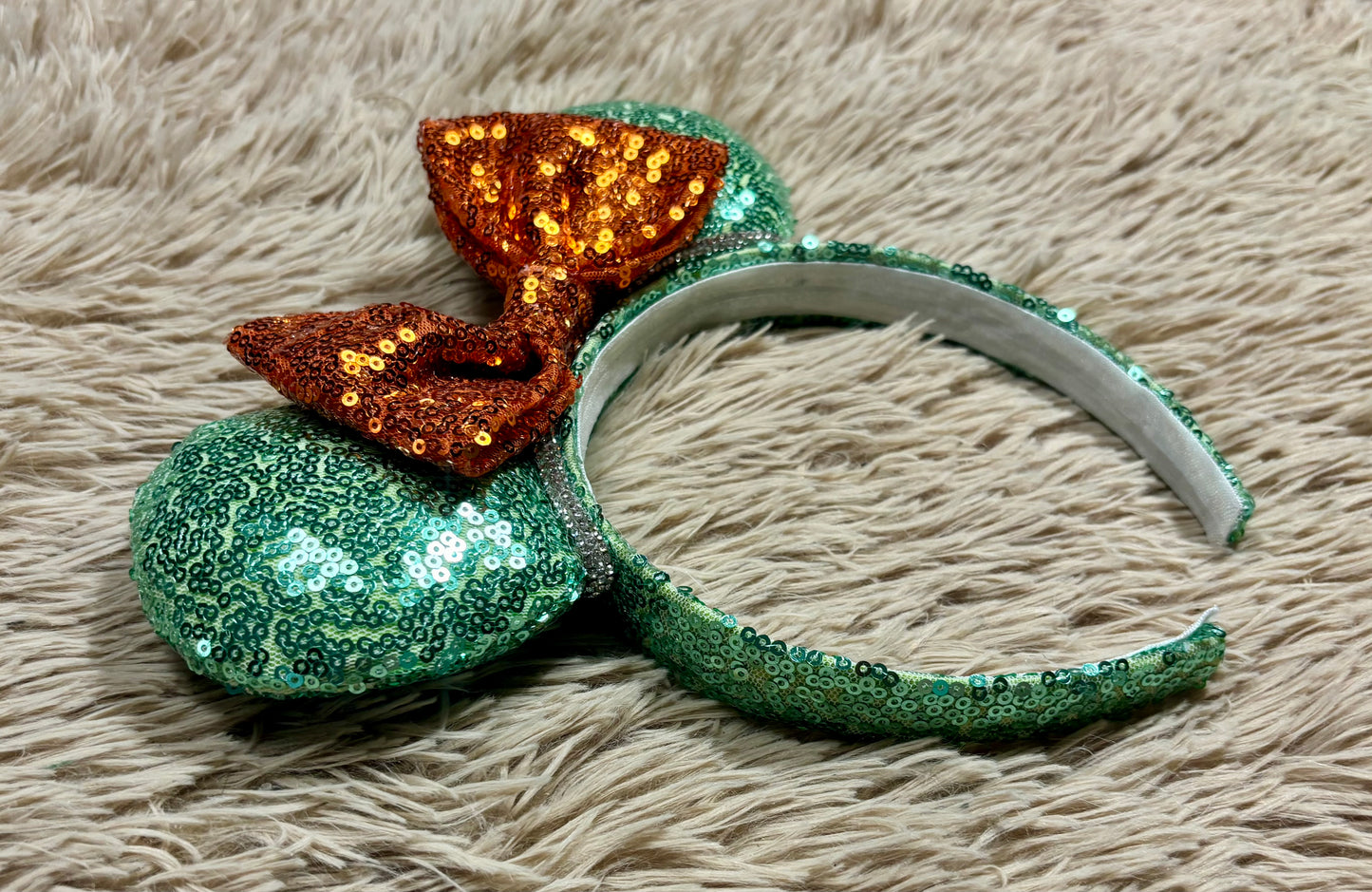 Show Business Sequin Handmade Headband