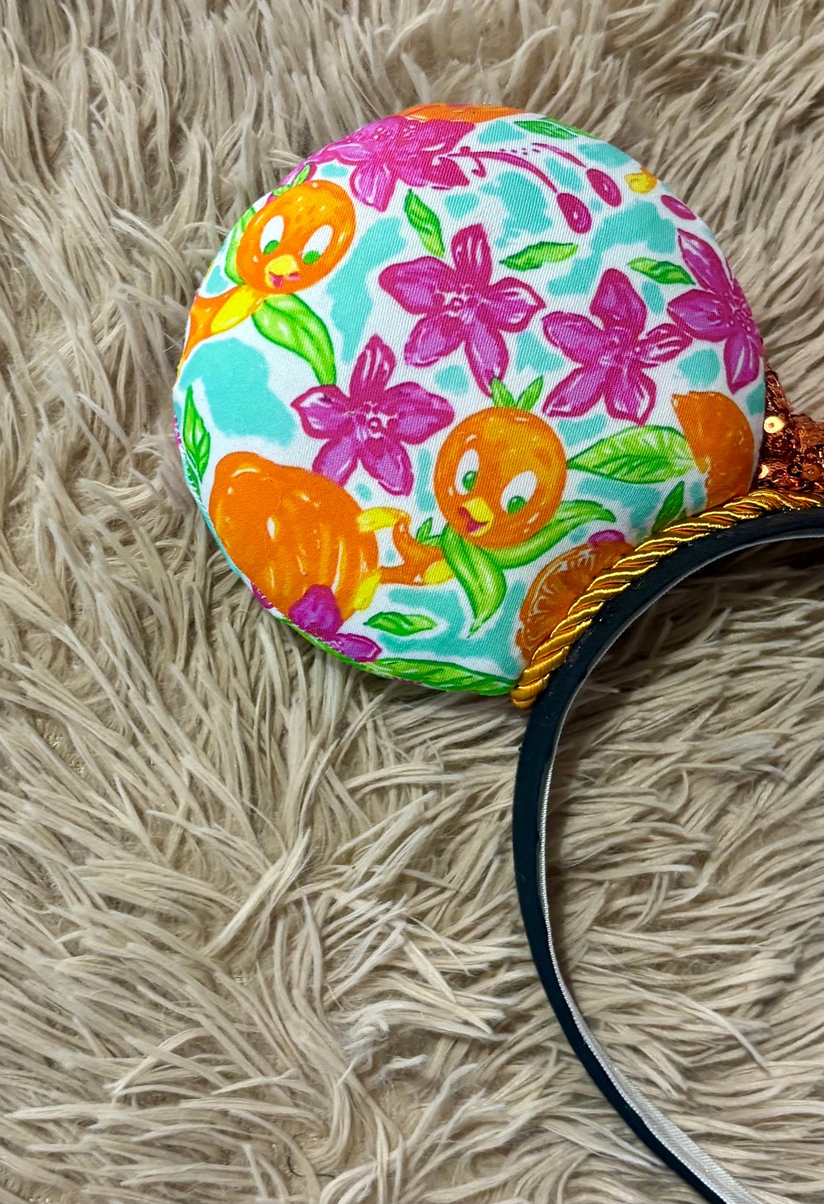 Orange Bird Ears