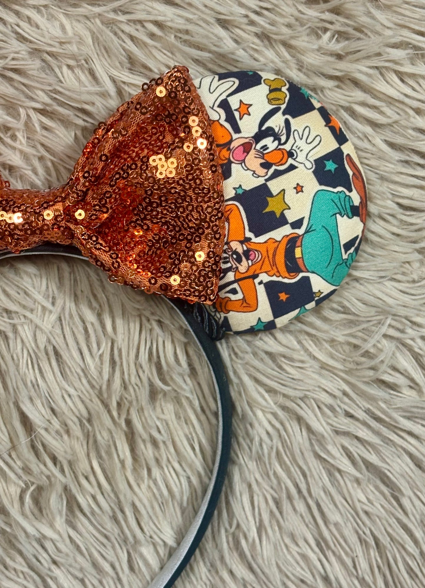 Pretty Goofy Ear Headband – Handmade Fan-Inspired Theme Park Ears