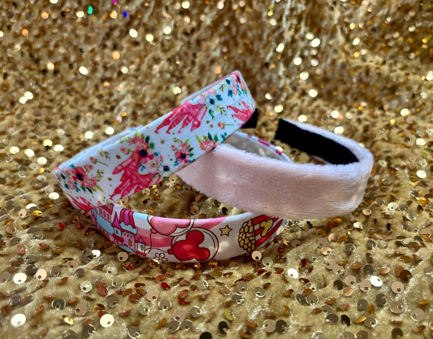 Pink Castle Headband Bundle