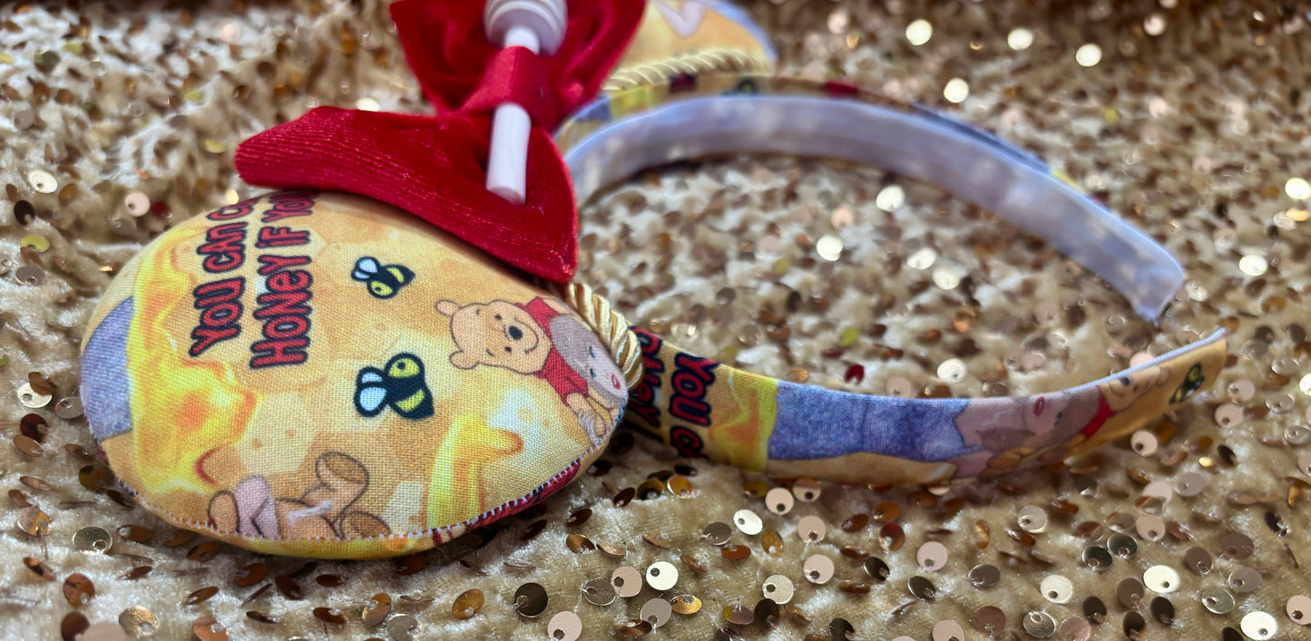 You Can Call Me Honey Mouse Ears | Winnie the Pooh Inspired Honeybee Headband