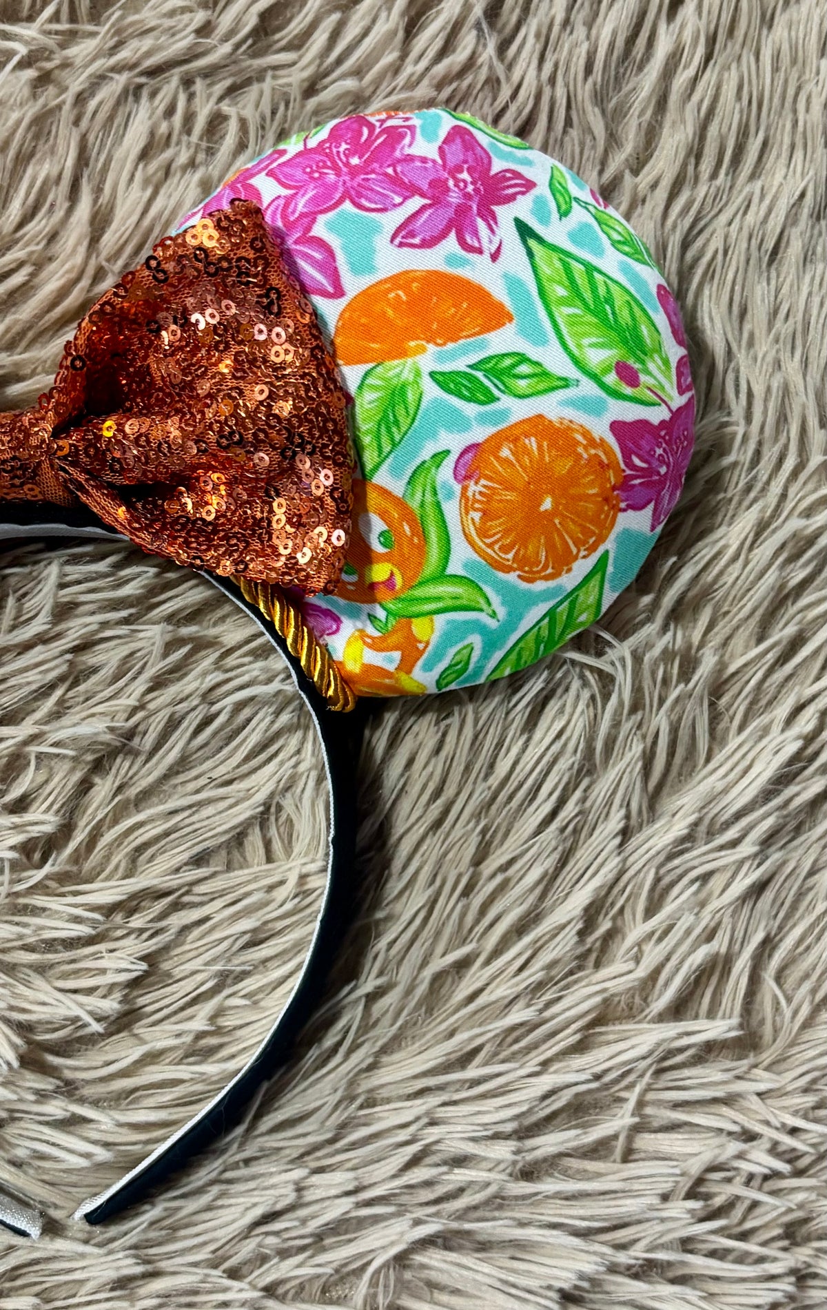 Orange Bird Ears