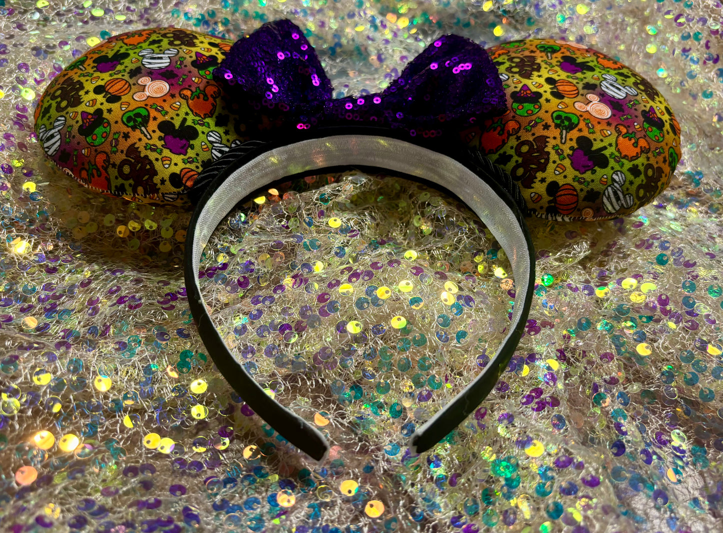 Halloween Treats Mouse Ears - Spooky Mickey Ears Headband