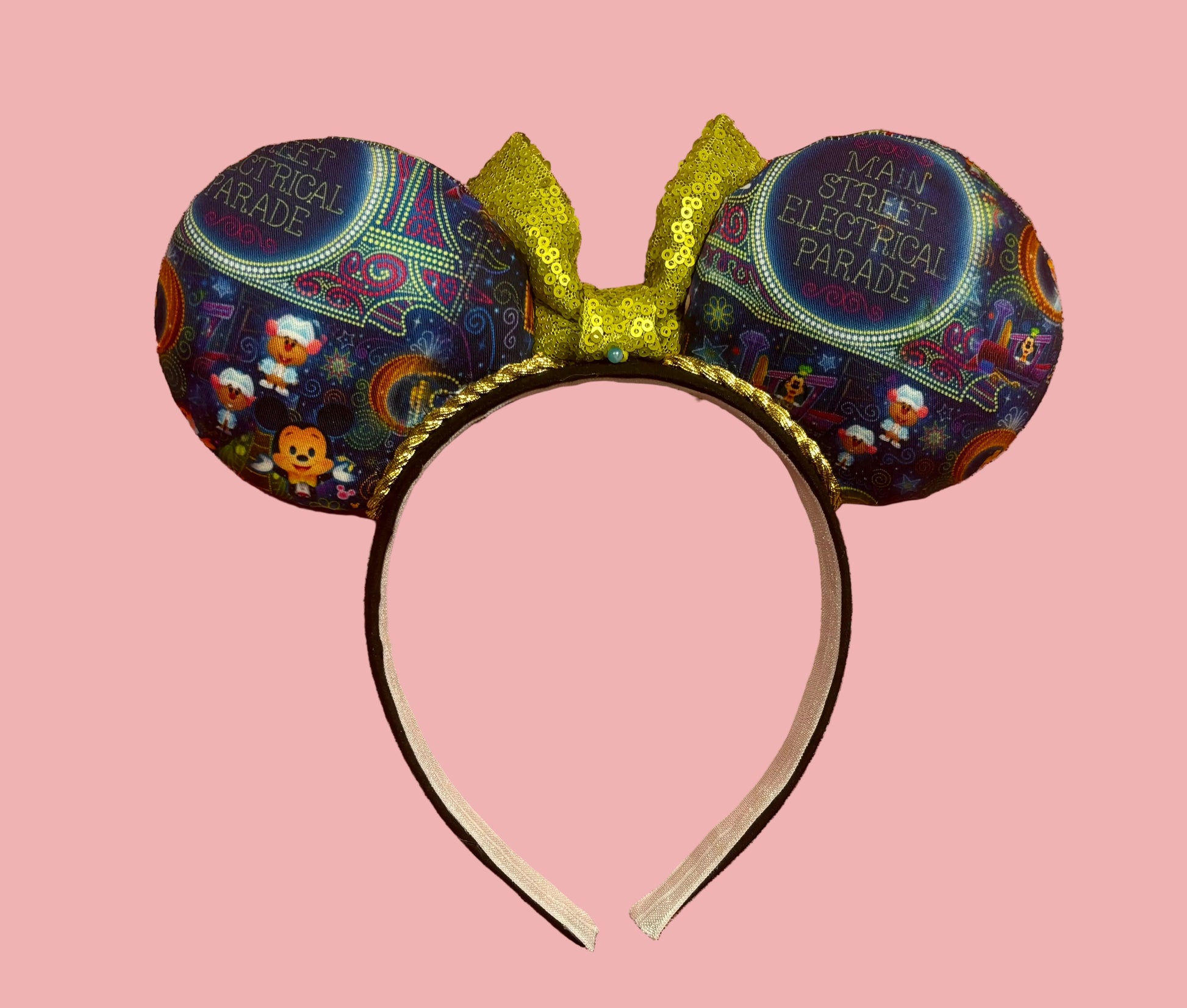 Back view of the mouse ears. 