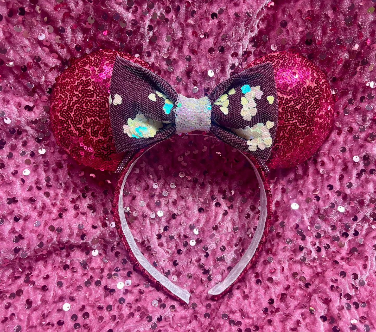 Hot Pink Mouse Ears