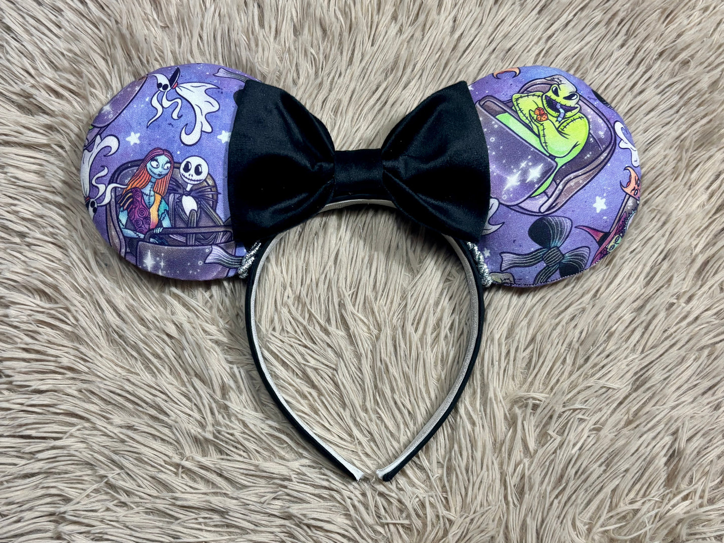 Nightmare Mansion Halloween Ear Headband – Handmade Spooky Ears